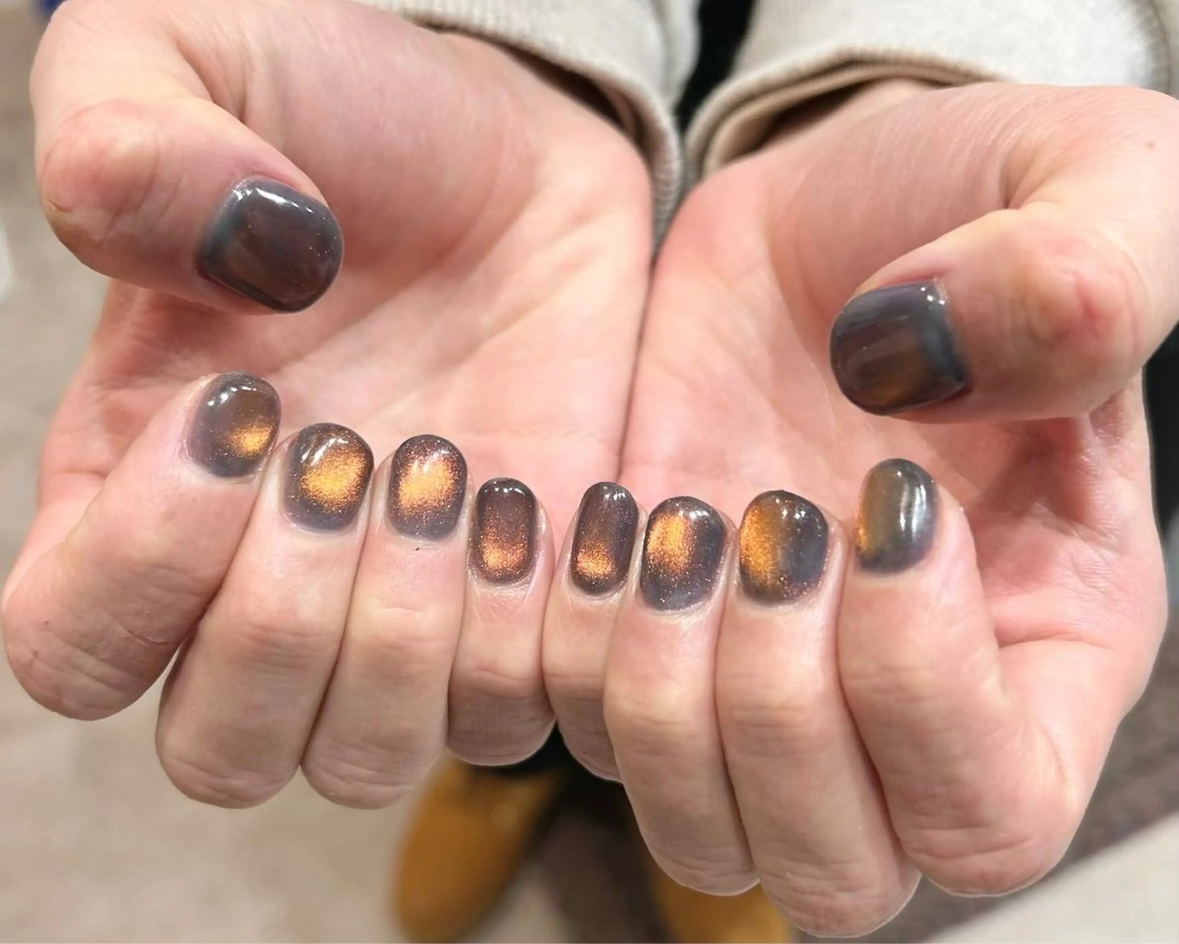 ネイル 0203ムニムサン 💙Honokaのネイルデザイン