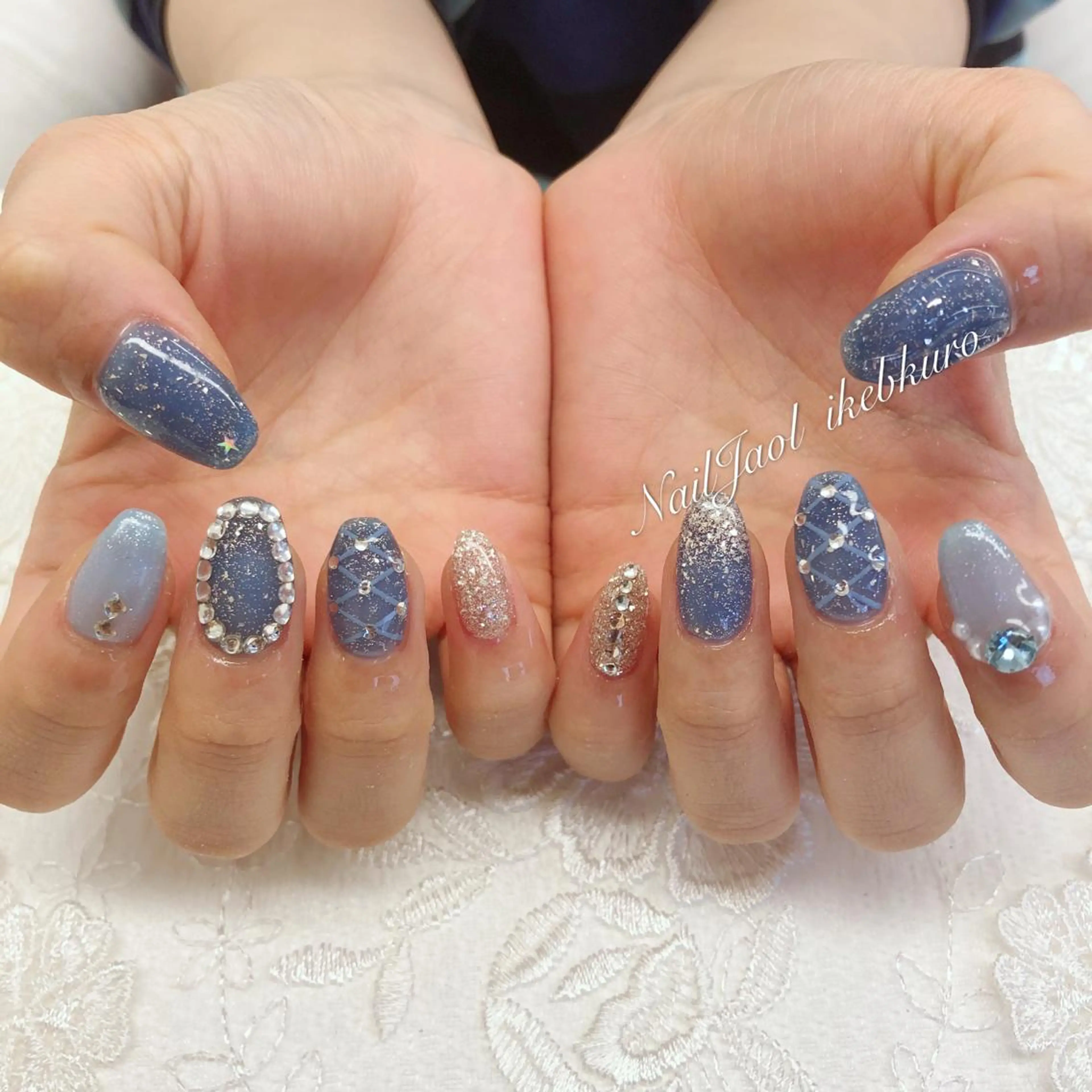 ミディアム nail jaol池袋店所属・ネイルJaol 池袋のネイルデザイン