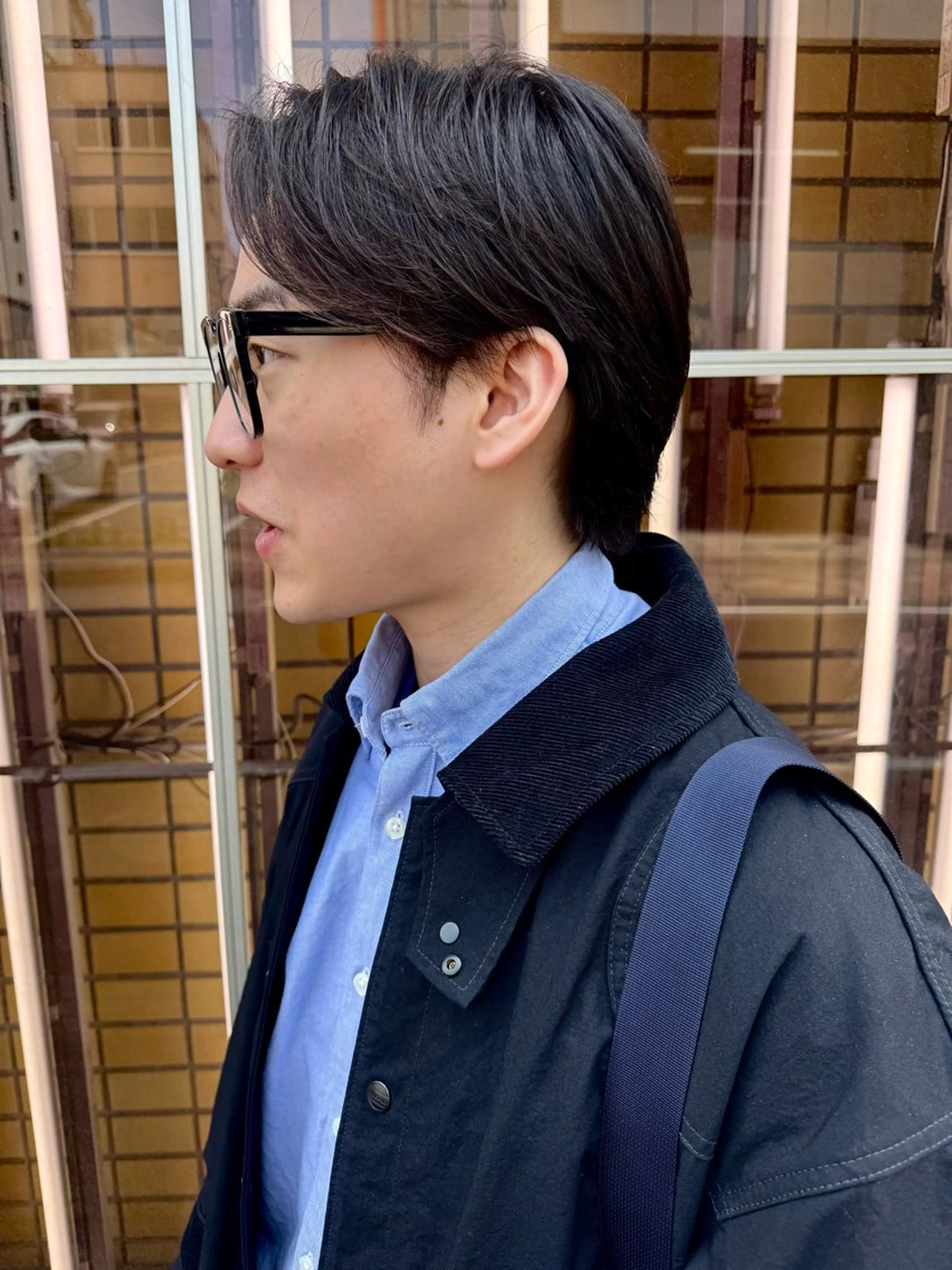 メンズ 米元 春奈のヘアスタイル