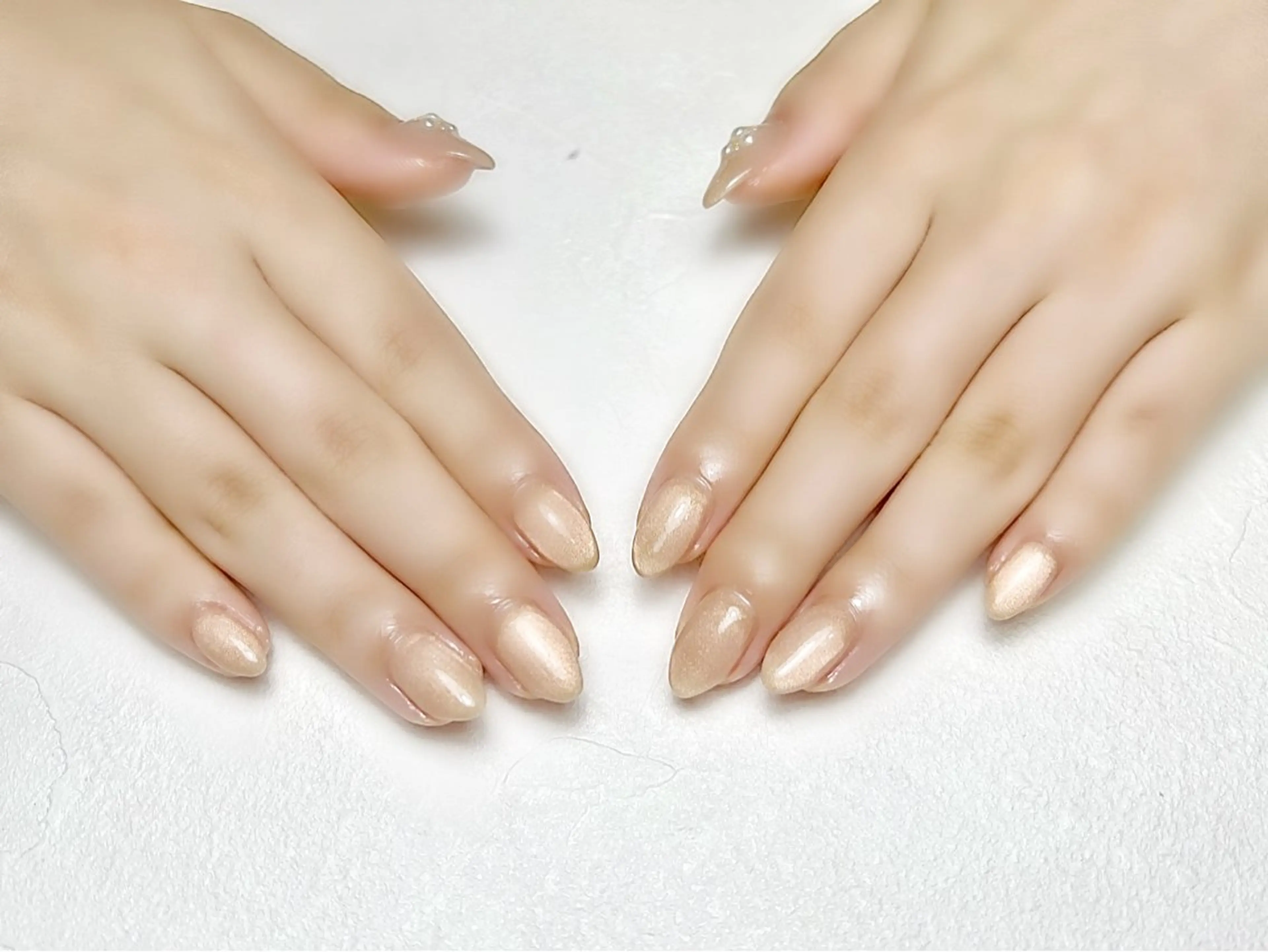 ネイル マグネットネイル オフィスネイル ワンカラーネイル 夏ネイル rouse nail RISATOのネイルデザイン