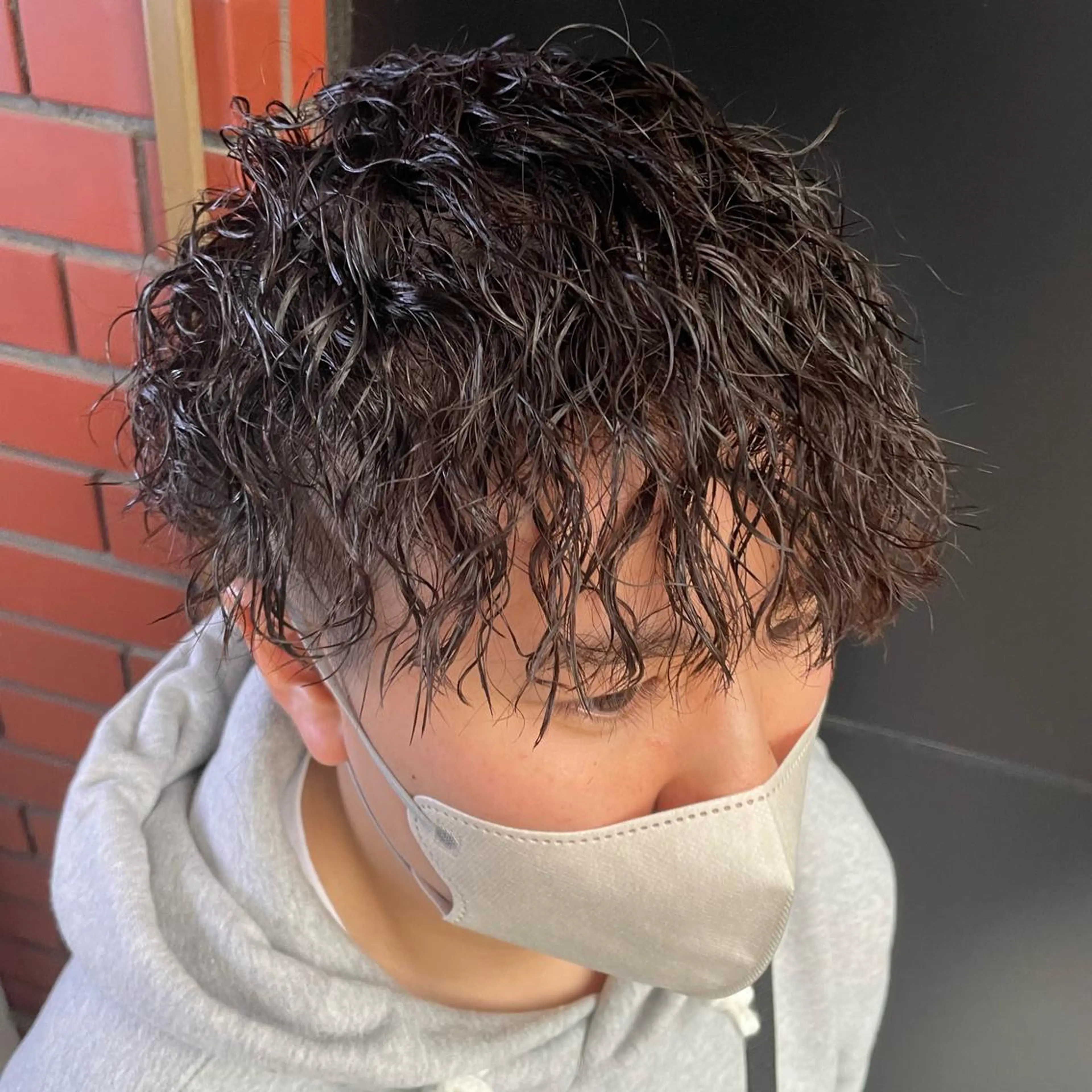 パーマ メンズ 【柏メンズパーマ職人 】店長　KAZUMAのヘアスタイル