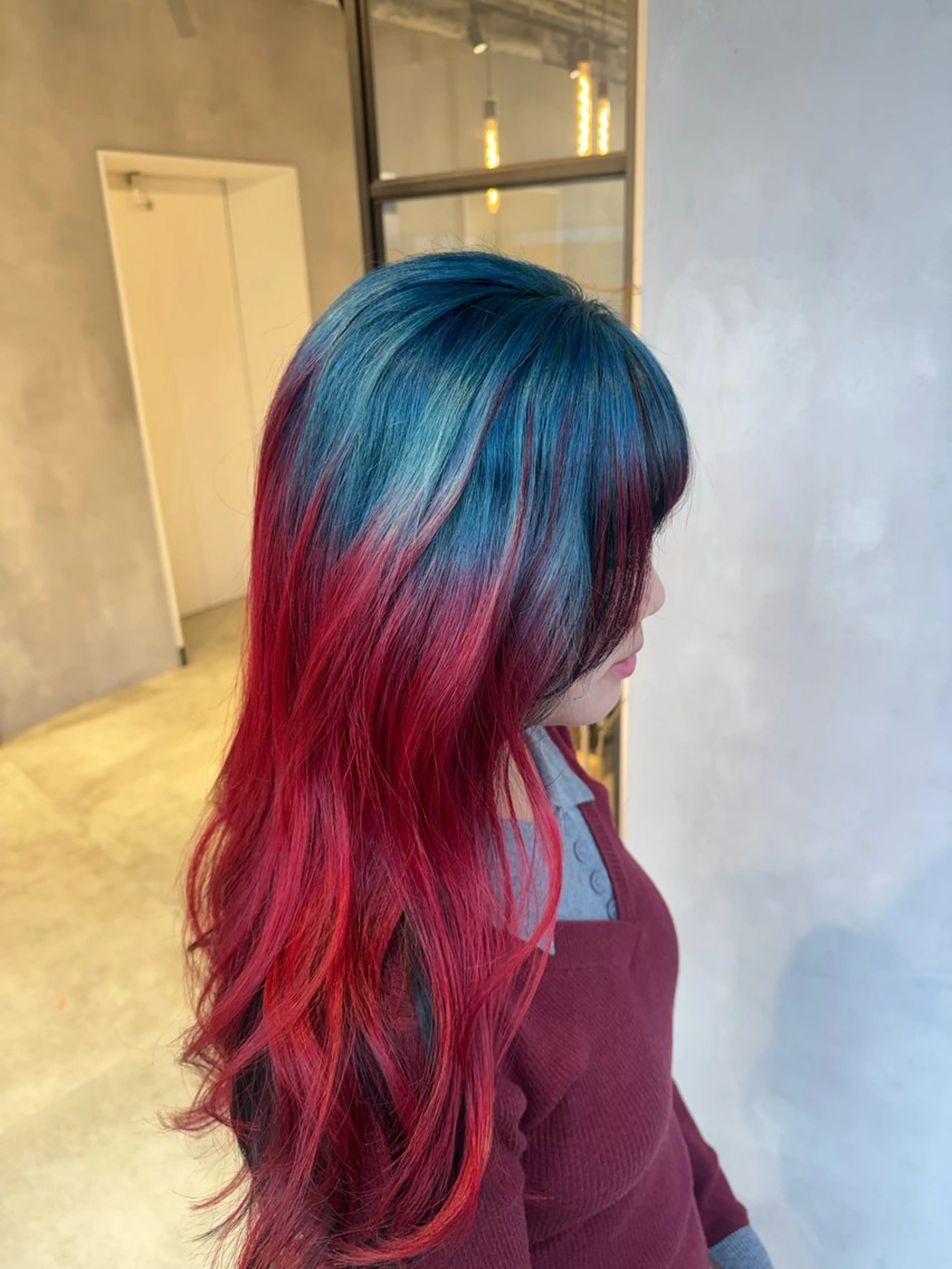 カラー カット ヘアカラー トリートメント 透明感カラー✨艶髪 制作🌱山根あゆみのヘアスタイル