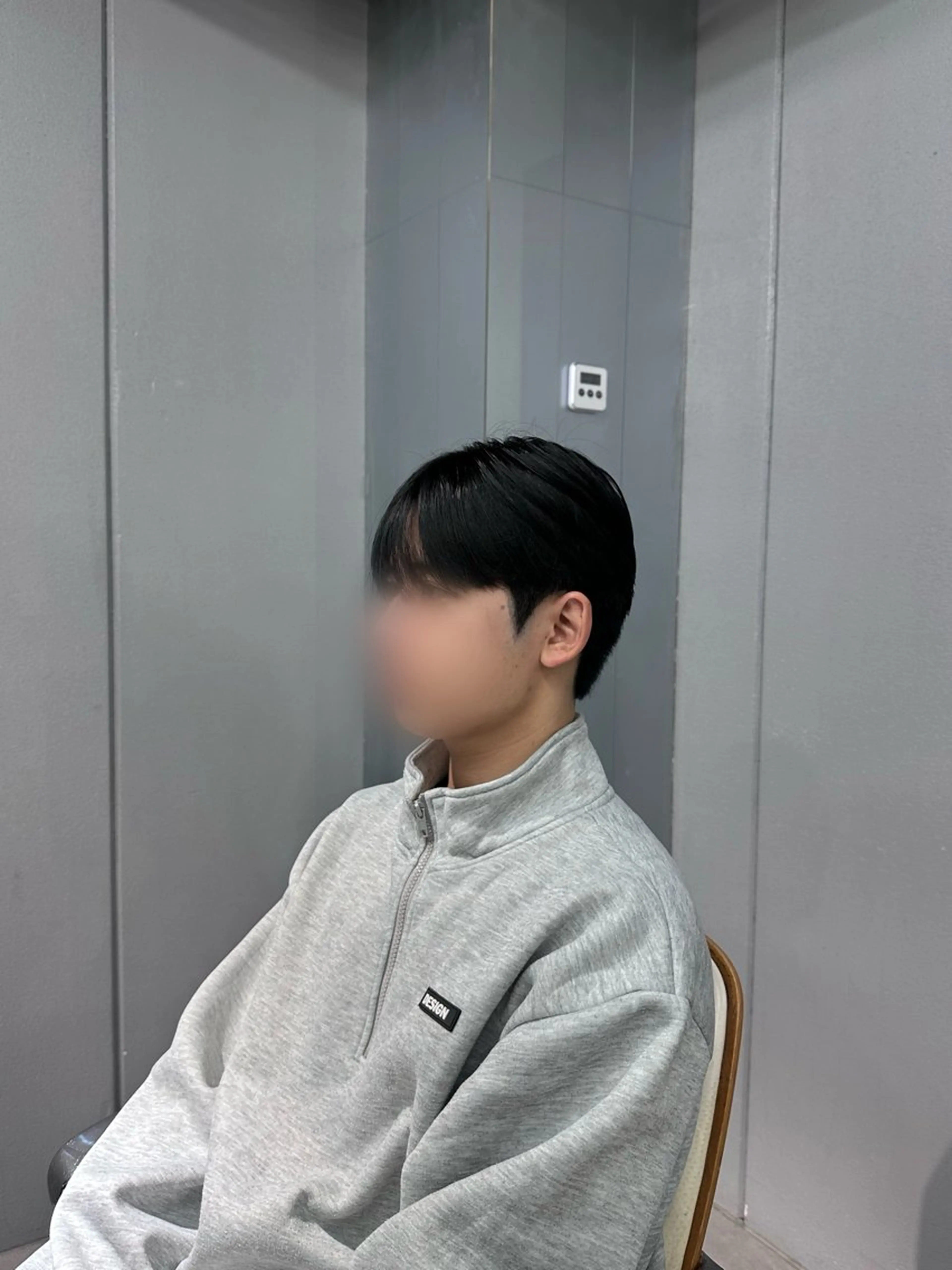 カラー メンズ ダウンパーマ メンズ韓国風 メンズパーマ カット ヘアカラー 梅田/パーマ/ 韓国メンズヘア/ハタのヘアスタイル