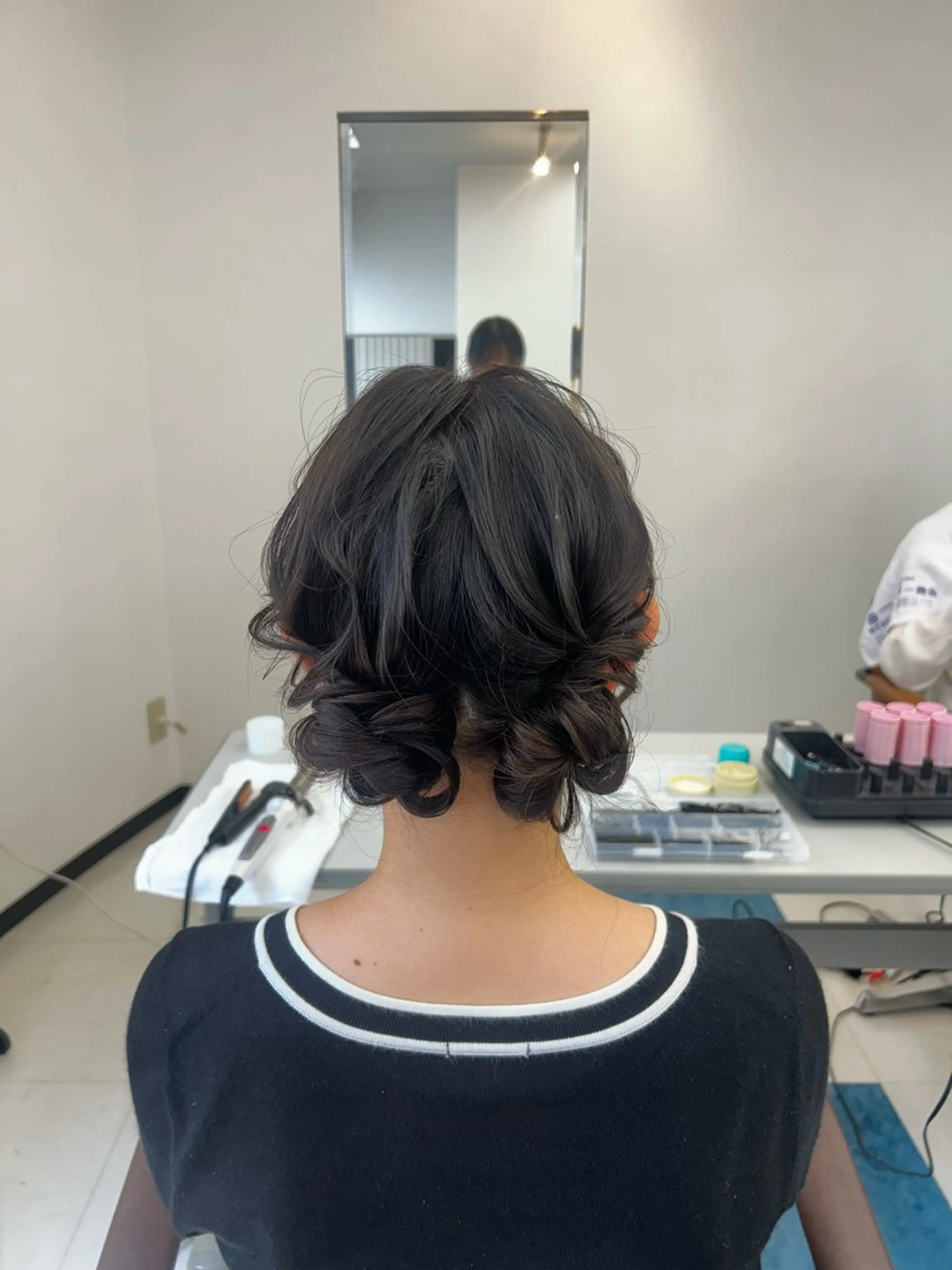 ヘアアレンジ ヘアセット 伊藤 萌加のヘアスタイル