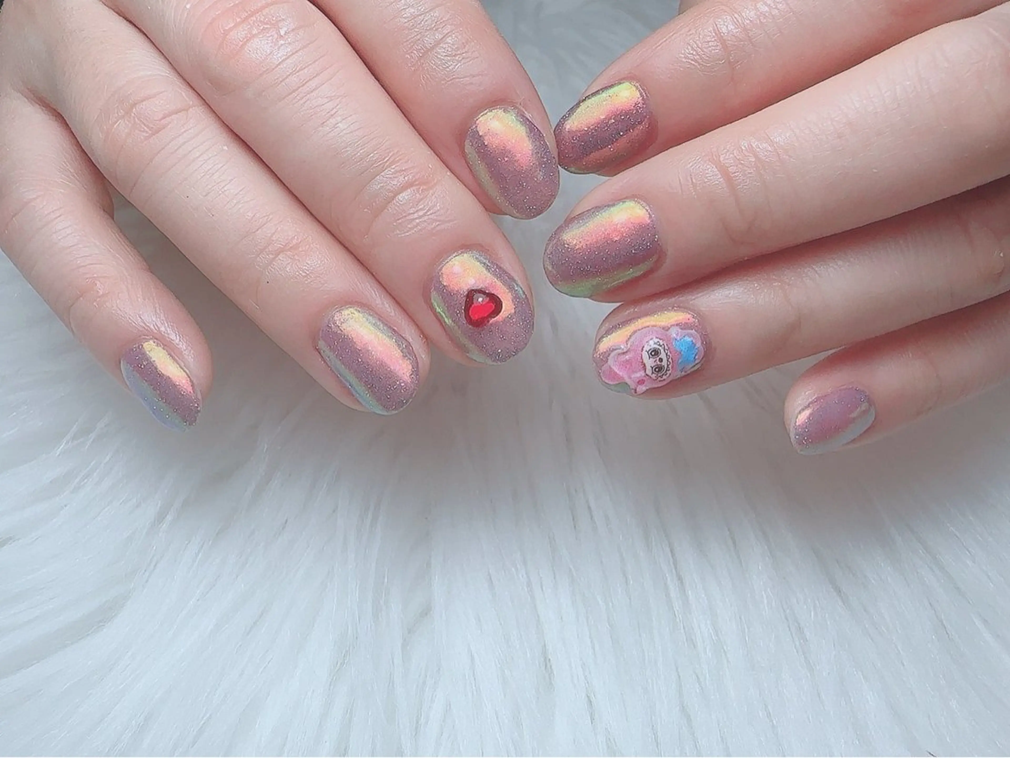 ネイル Gorgeous nail&school所属・♡ KURIN♡のネイルデザイン
