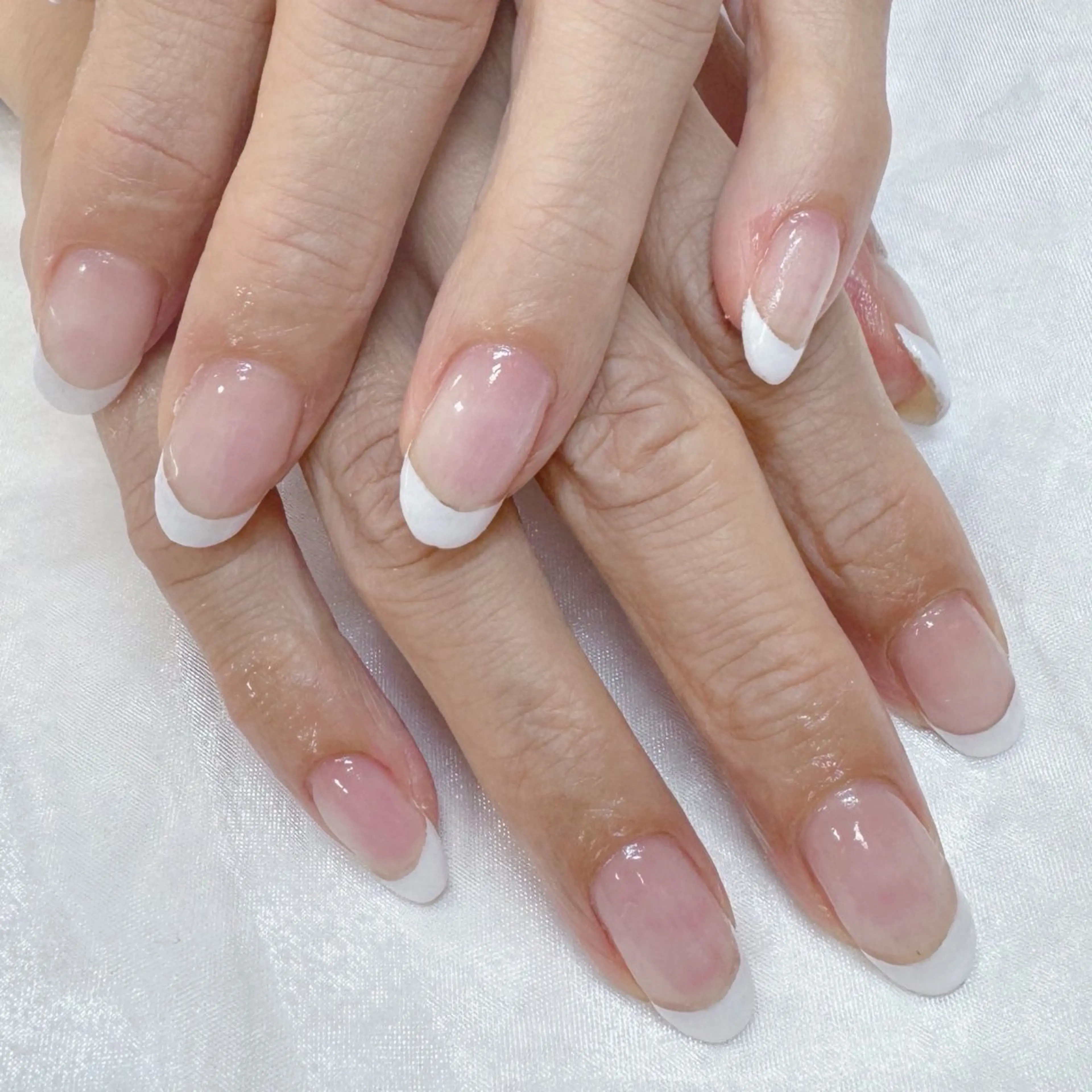 ネイル クリアネイル フレンチネイル maruyasu. yのネイルデザイン