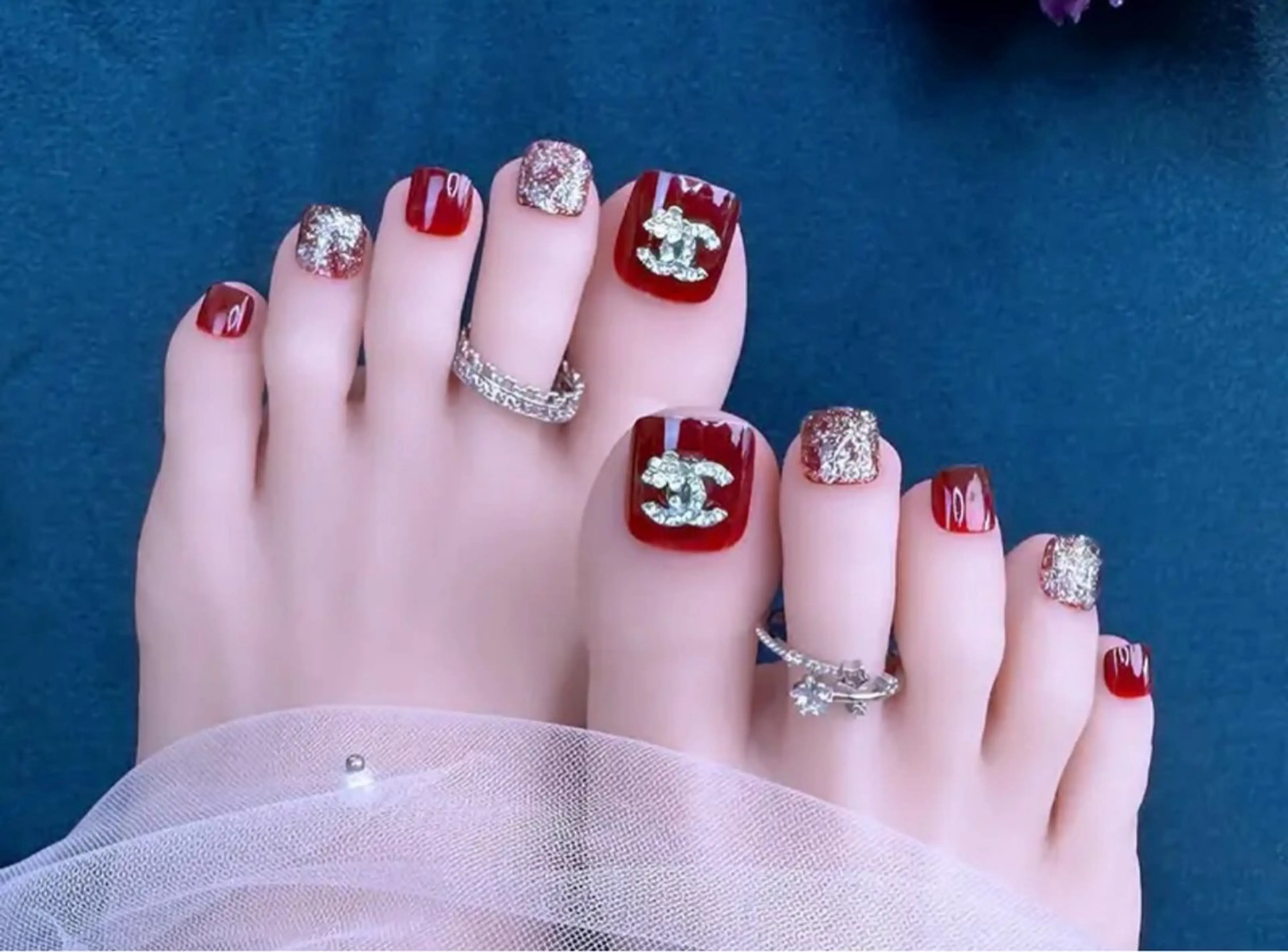 ネイル フットネイル 小方 サトミのネイルデザイン