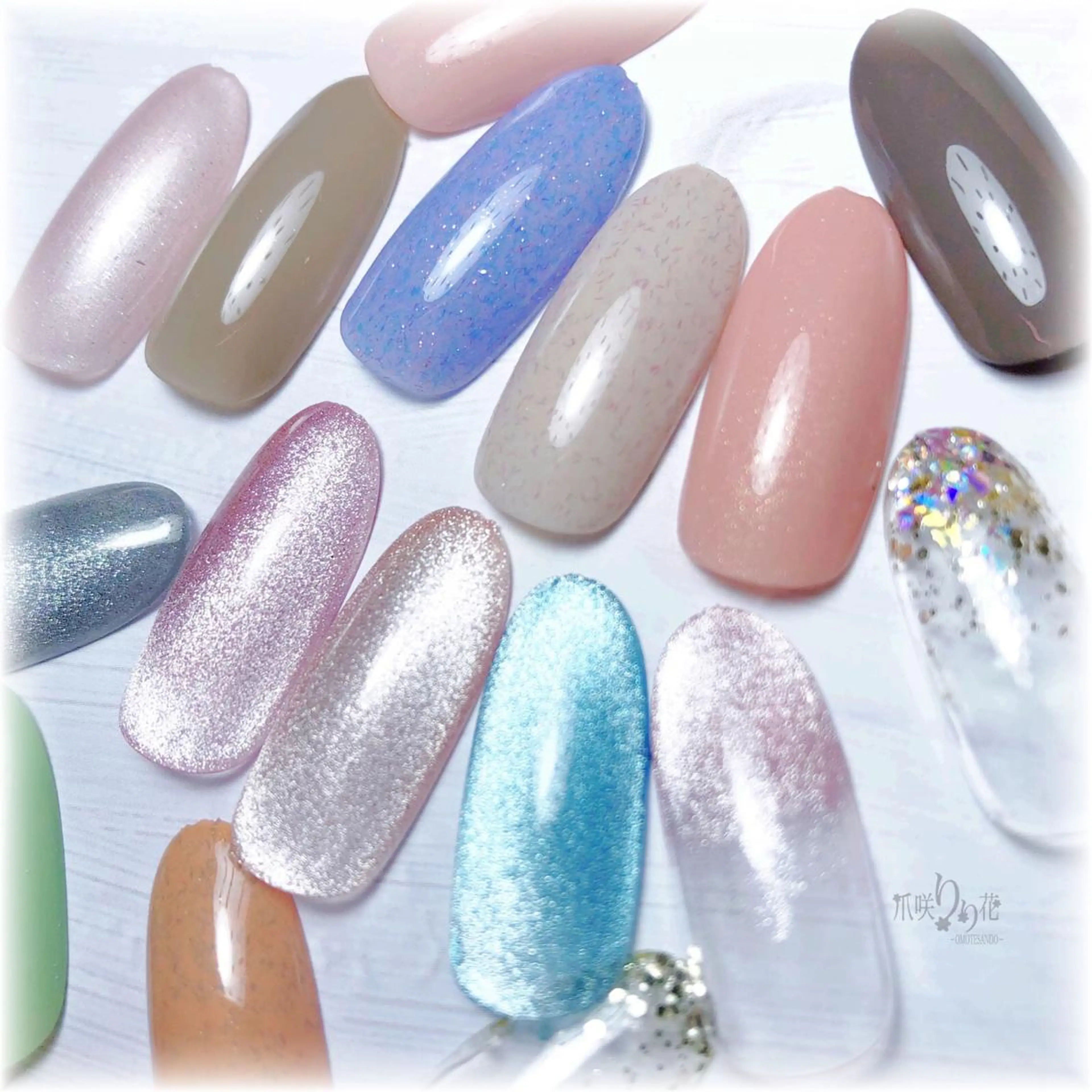 ネイル 爪咲 りり花のネイルデザイン