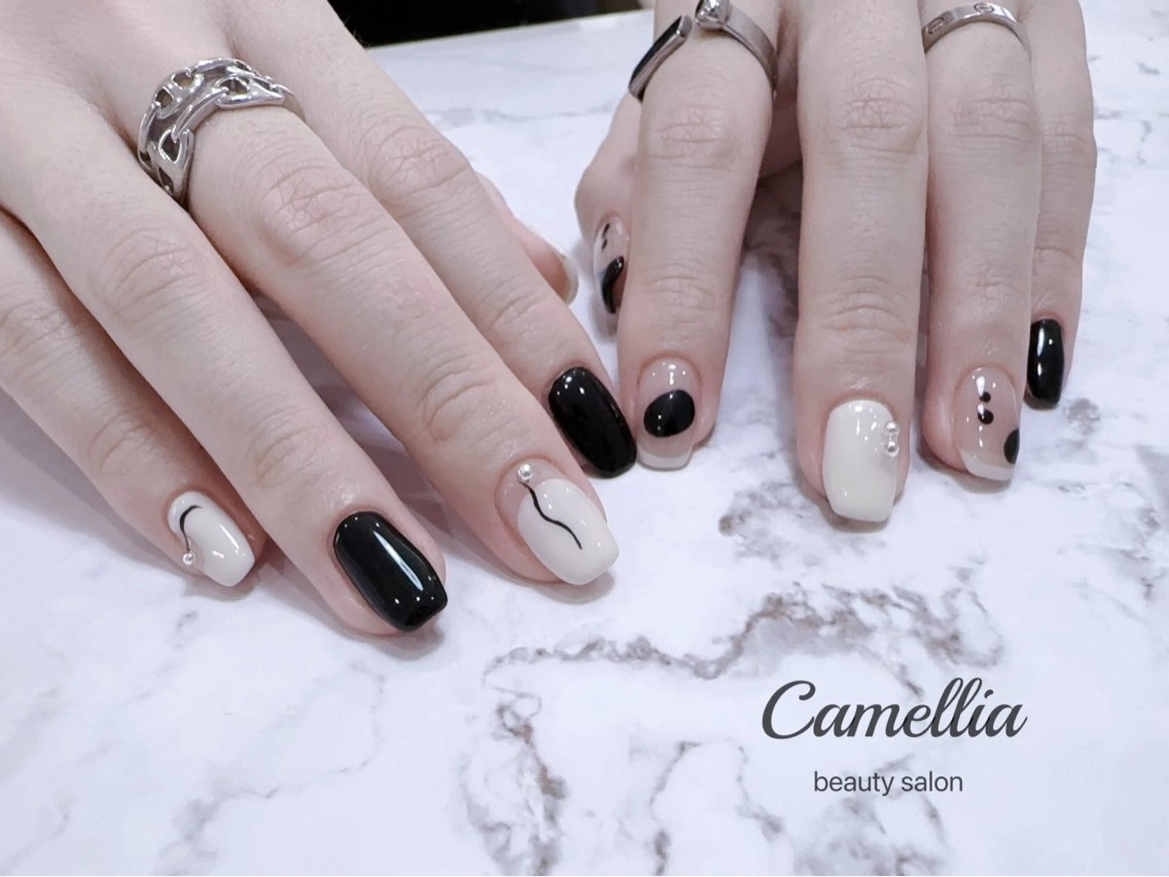 ネイル ハンドネイル ハンドケア Camellia nail salonのネイルデザイン