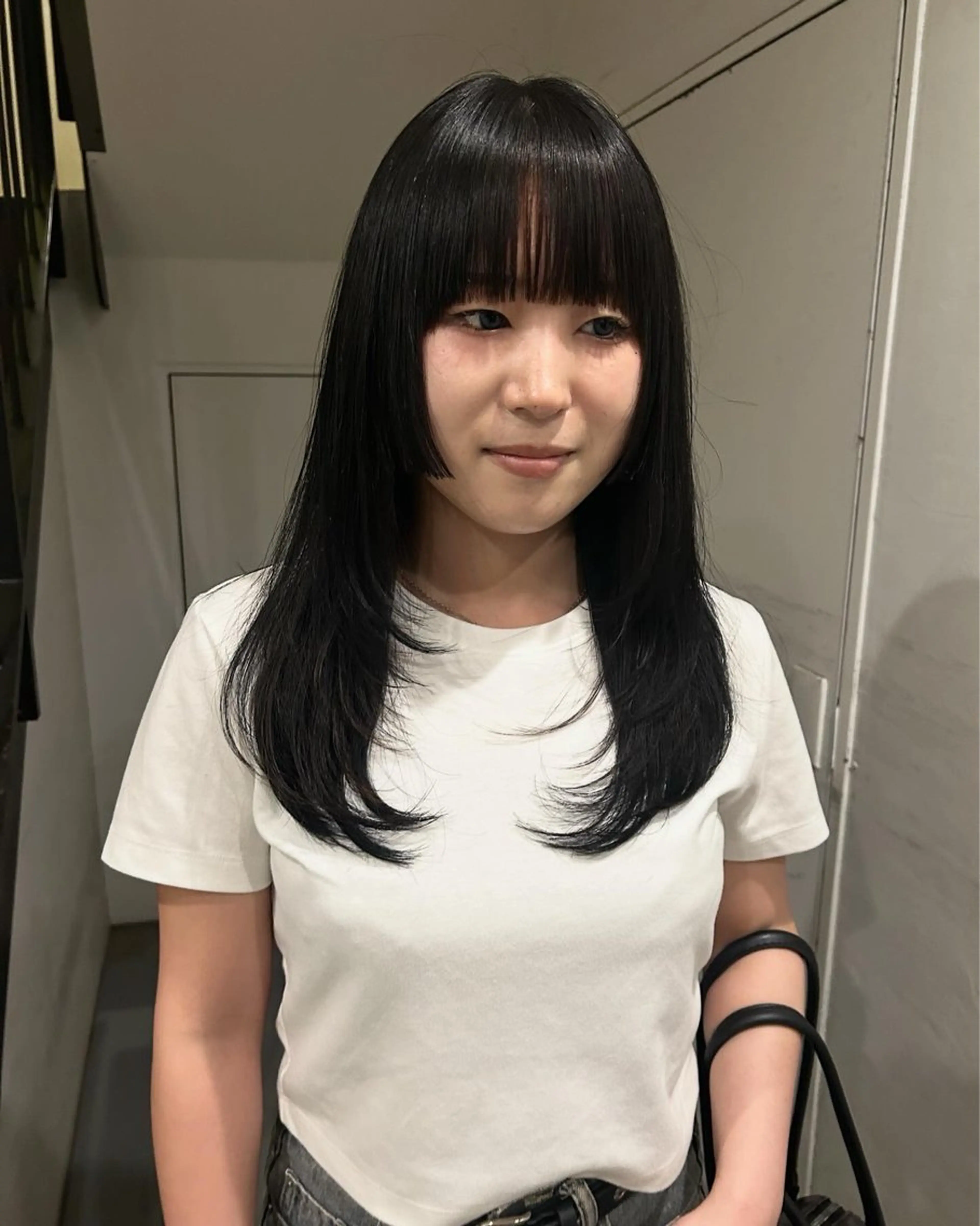 ロング hen所属・心斎橋/レイヤー/ ブリーチ/モエのヘアスタイル