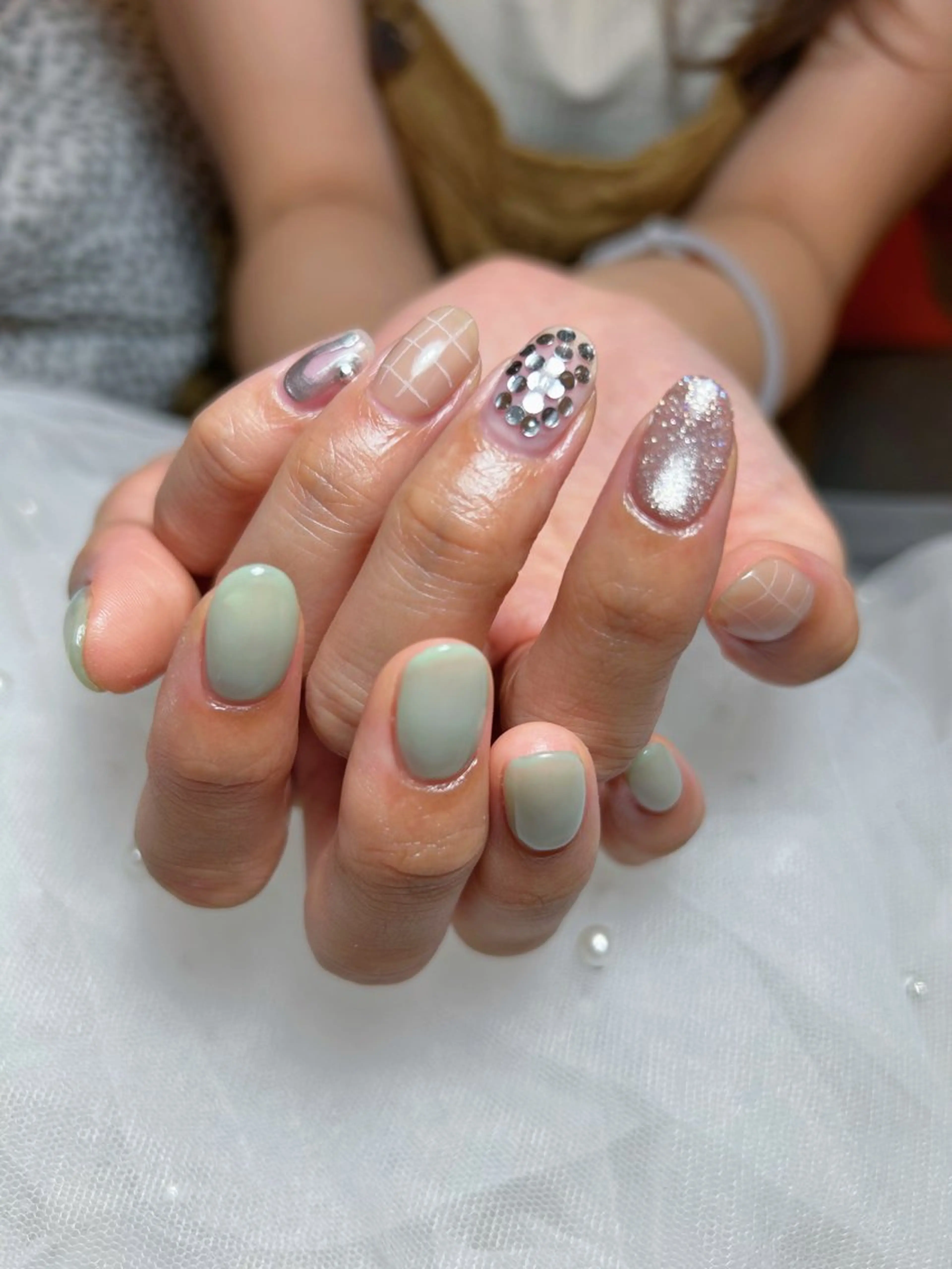 ネイル takara nail所属・takara射水高岡 マグネット韓国ポップのネイルデザイン