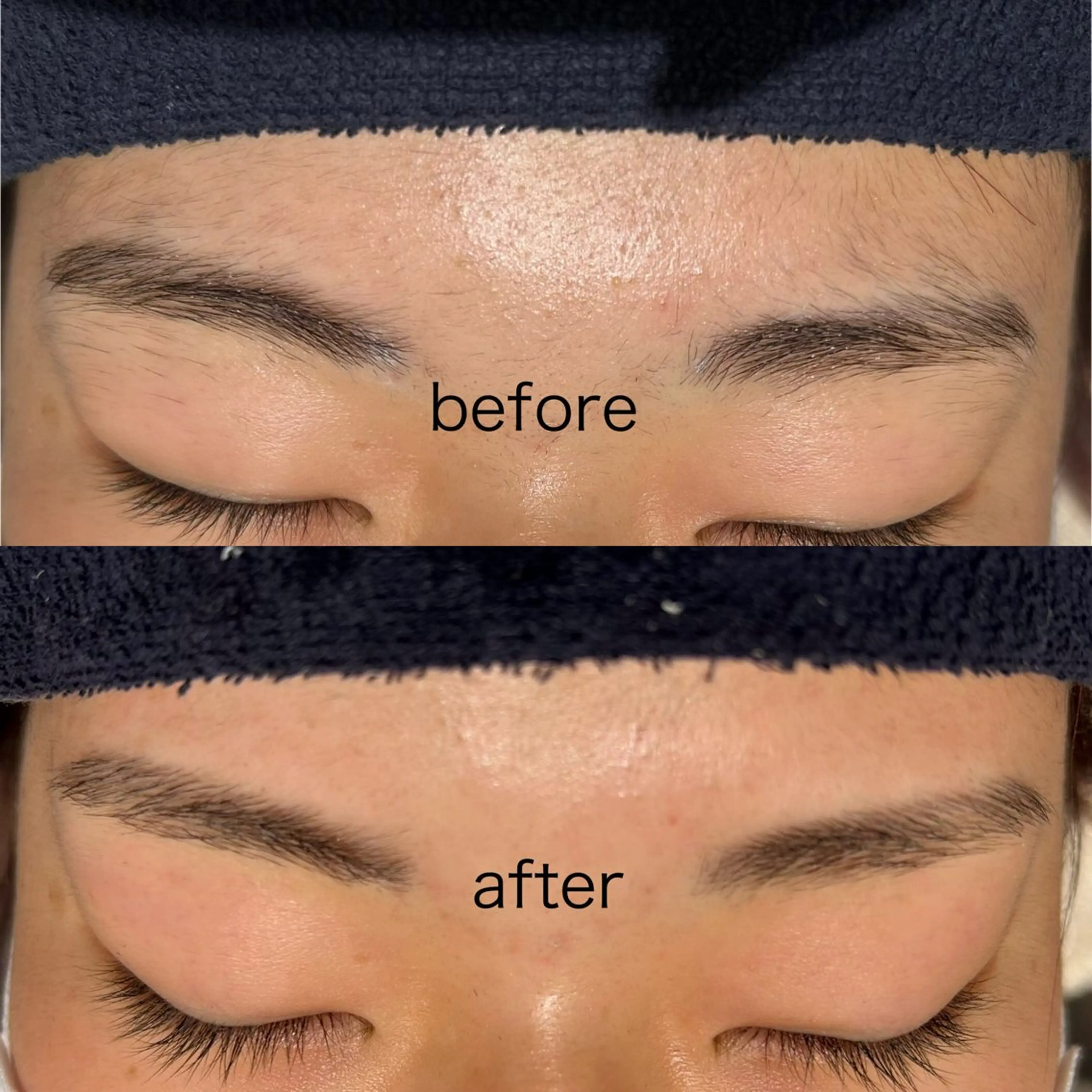 アイブロウ 眉カラー 眉毛ワックス脱毛 ワックス脱毛 眉カット ♡ハイトーン★ ネイル/しの♡のヘアスタイル