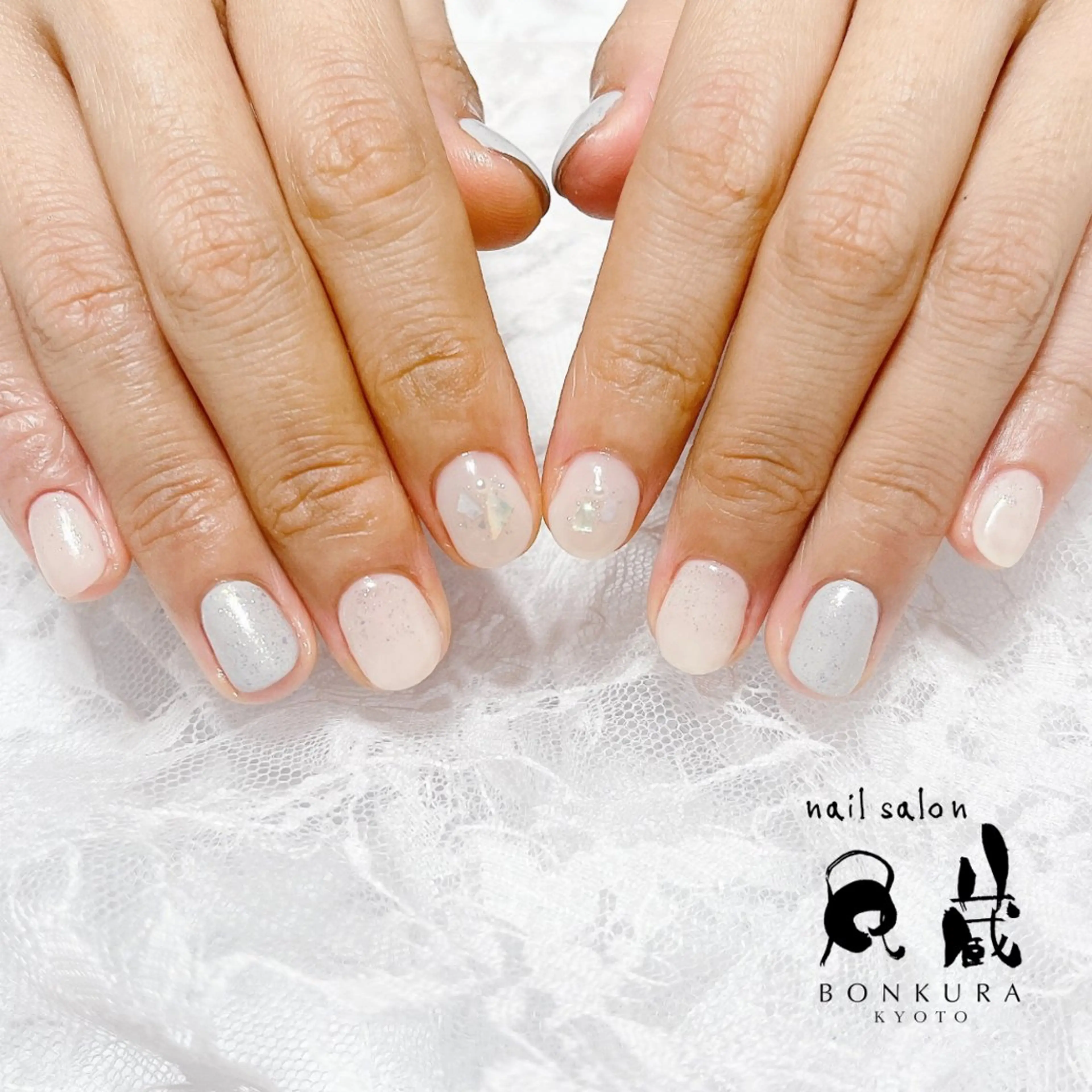 ネイル ショートネイル ハンドネイル 佐伯 せいらのネイルデザイン