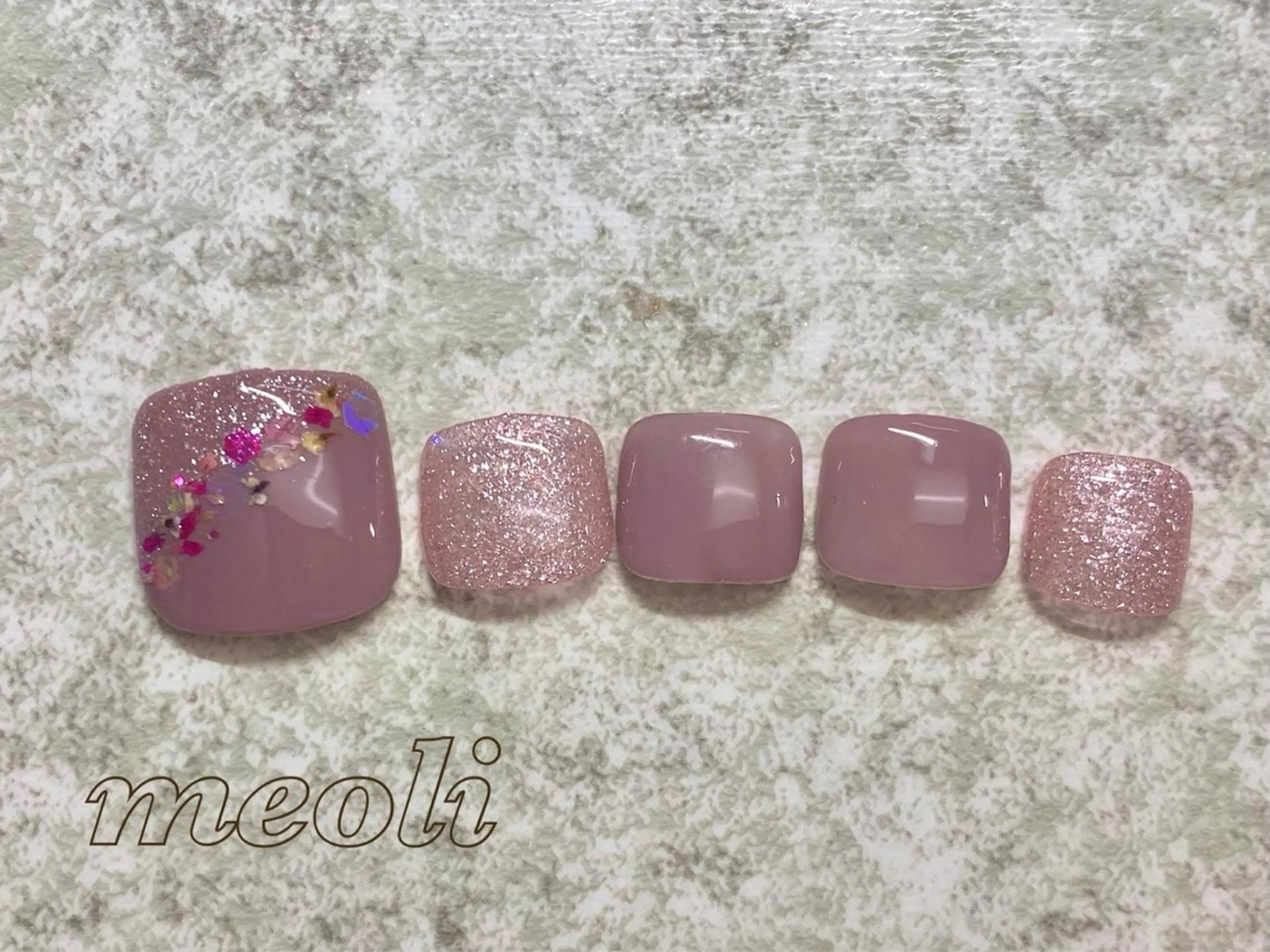 ネイル フットネイル nail salon meoli メグのネイルデザイン