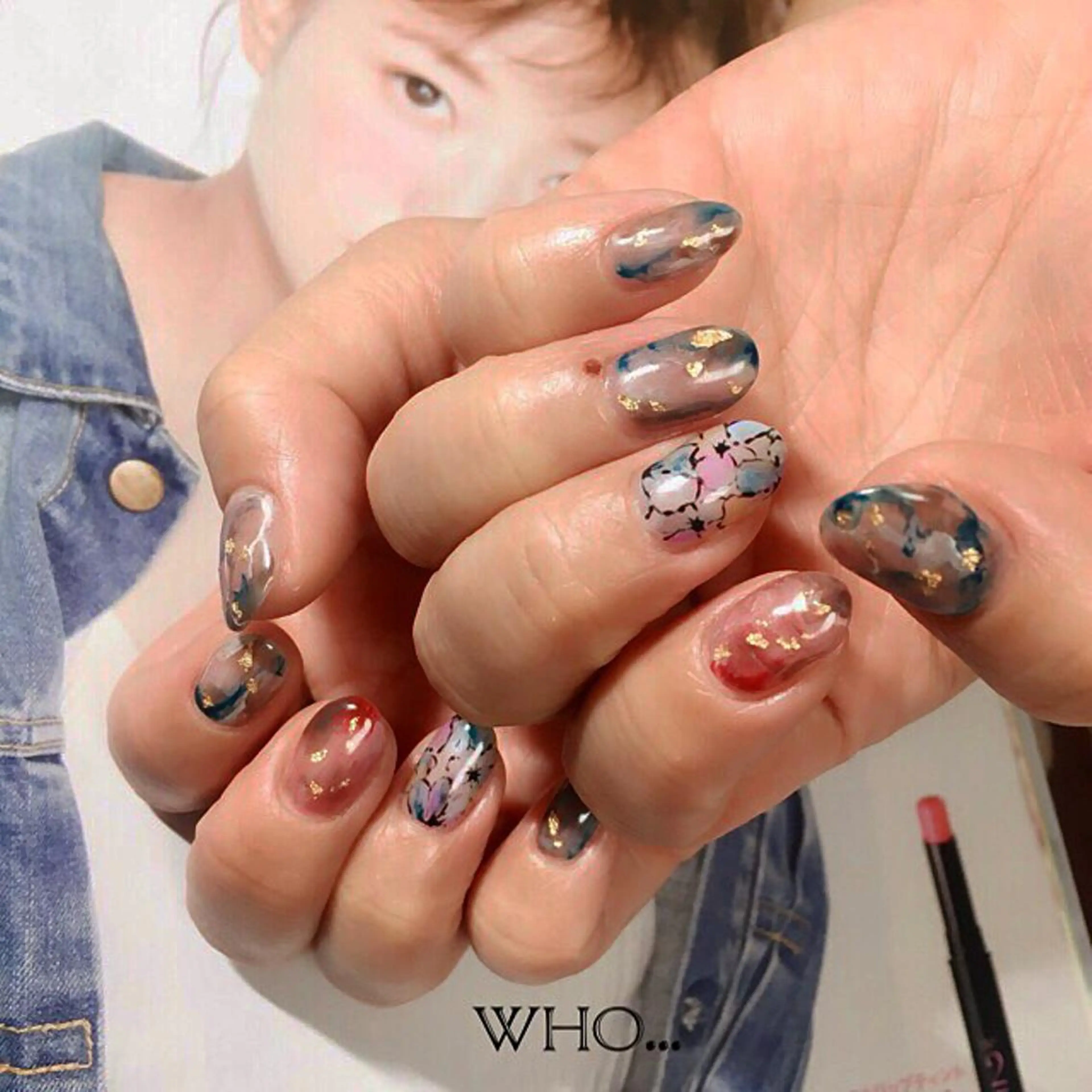 ネイル ニュアンスネイル NailSalon who...所属・n. fumikoのネイルデザイン