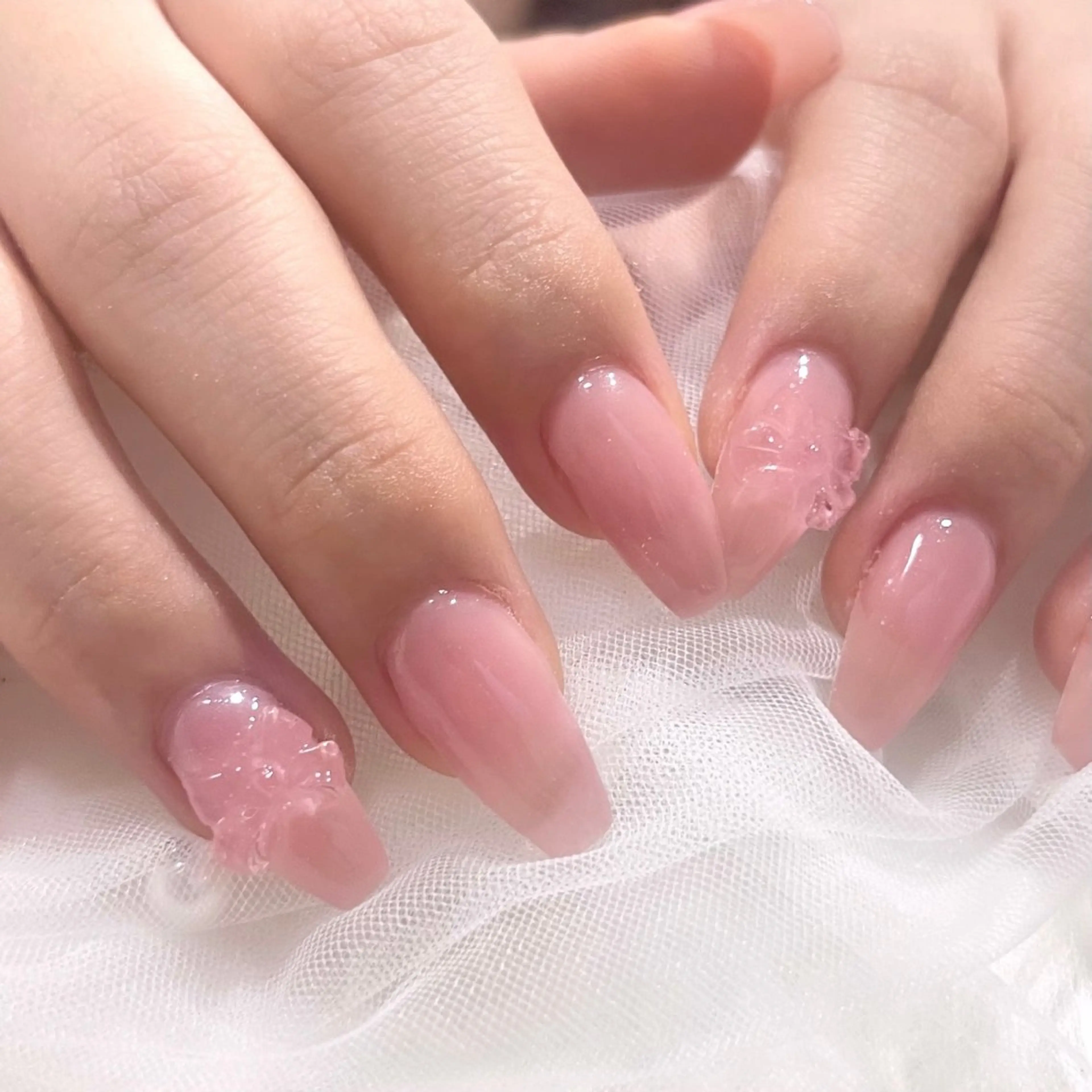 ネイル ハンドネイル 🧁fein. nana🩵のネイルデザイン