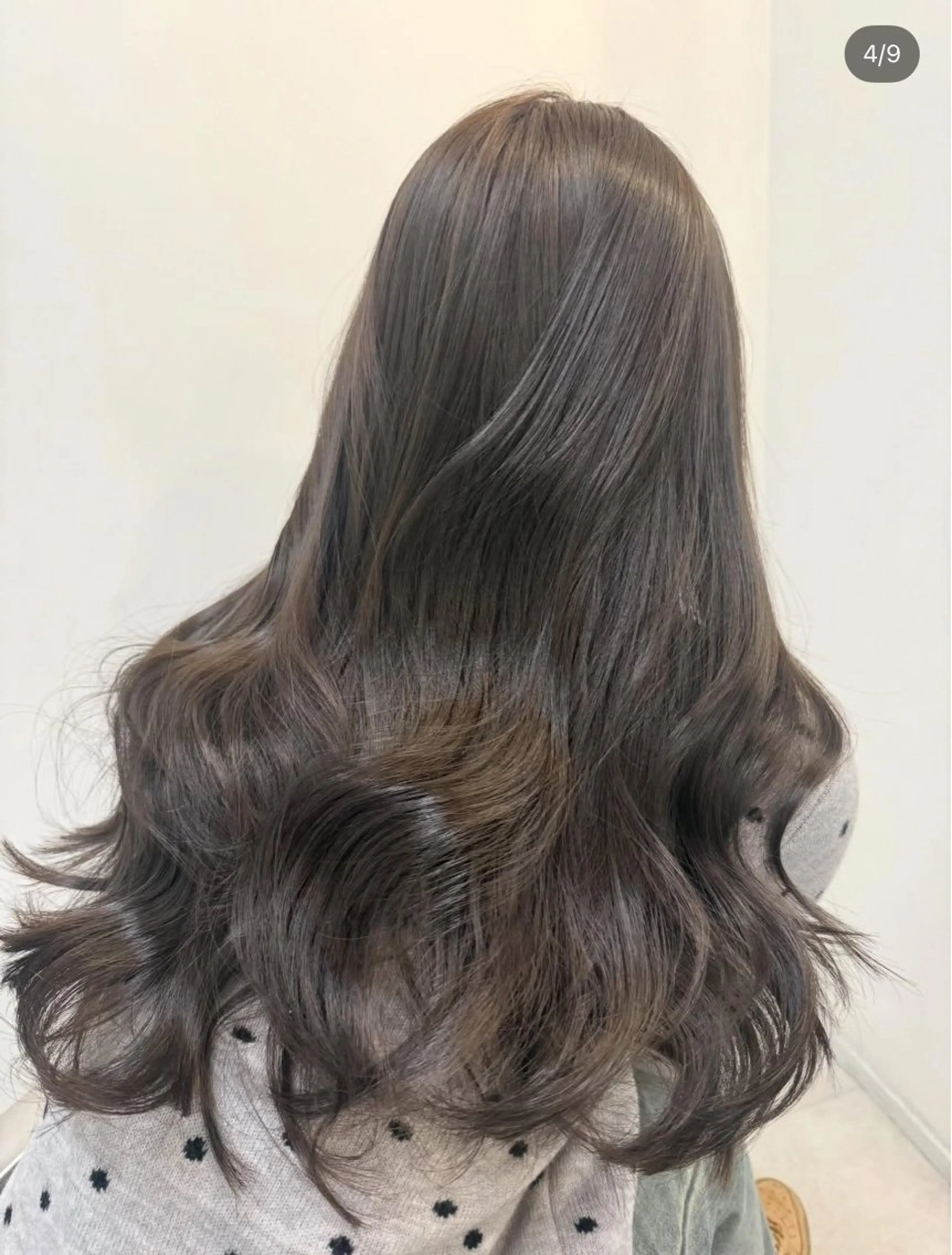 ロング カット ヘアカラー 中宗 哲平のヘアスタイル