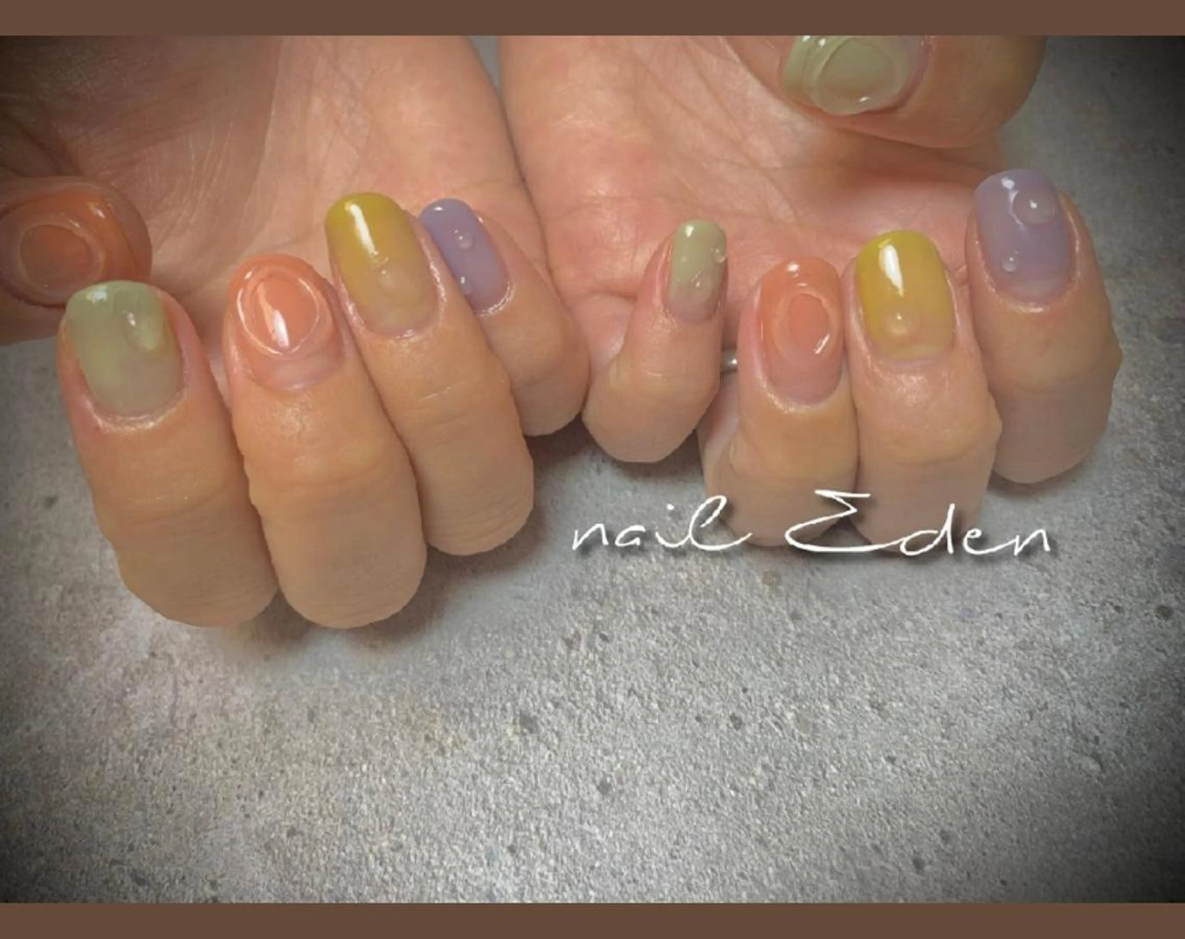 ネイル 持ち込み ハンドネイル ハンドケア Eden　private nail saron所属・Eden ♾️のネイルデザイン