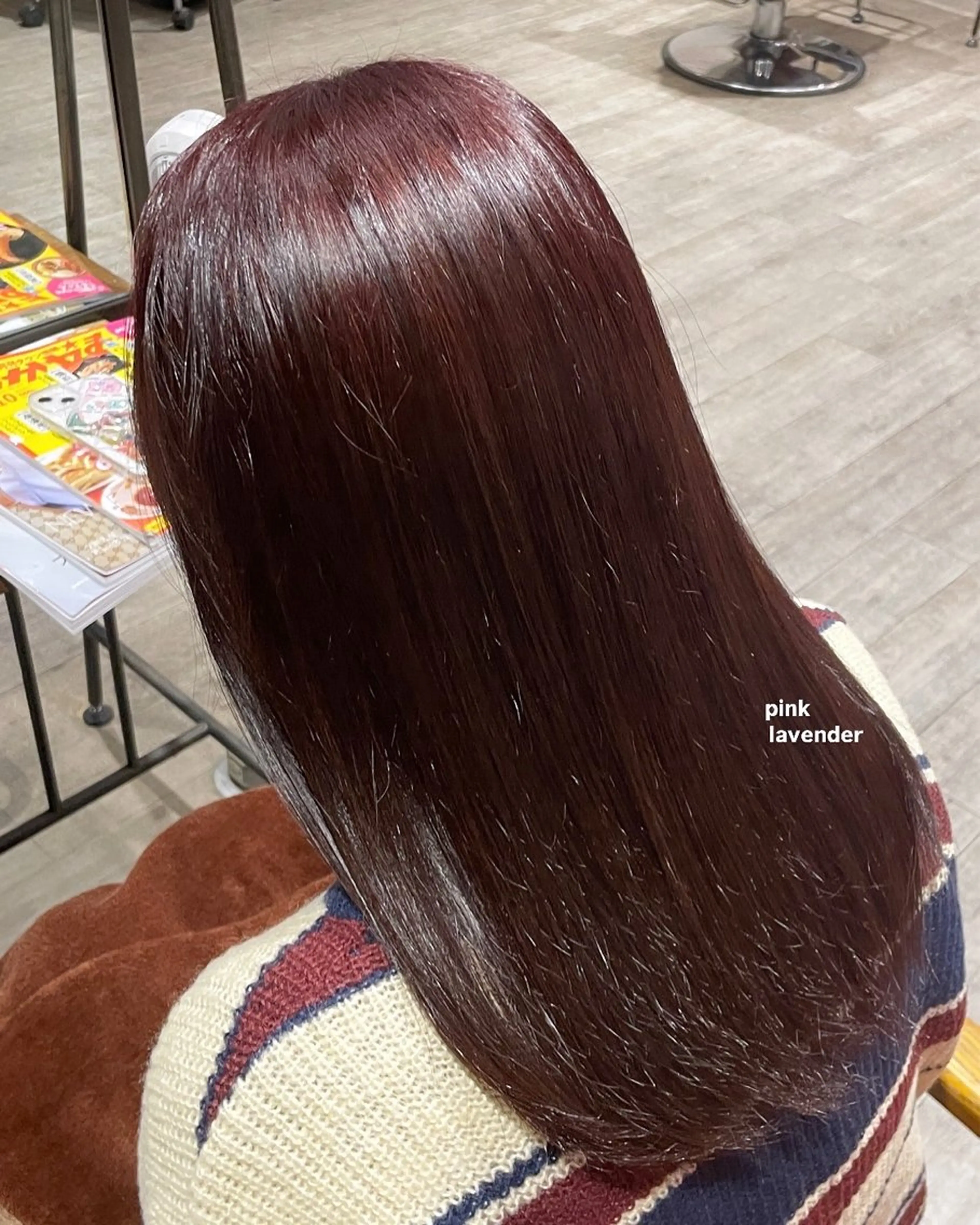 ロング 南場 智美のヘアスタイル