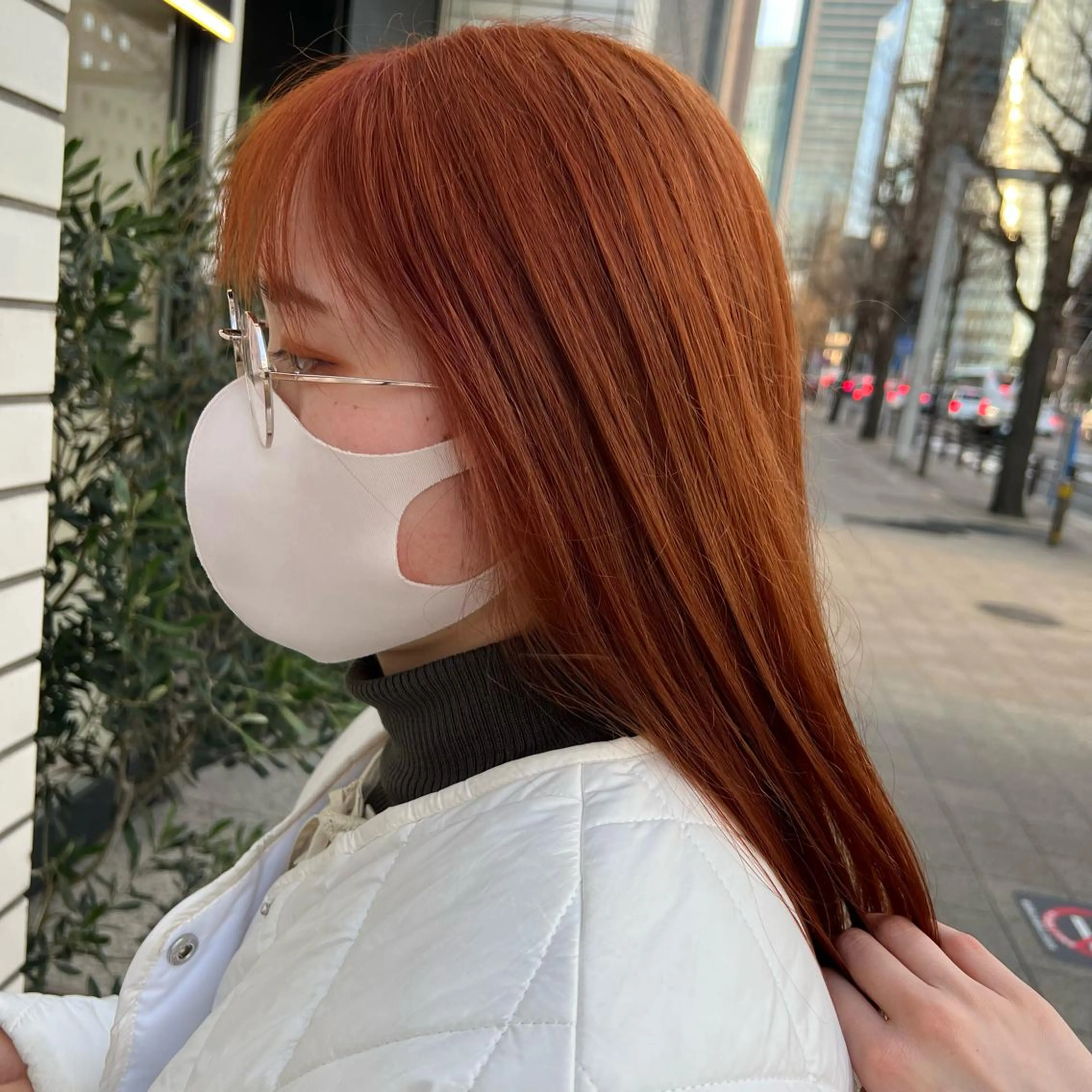 カラー 宮下 志織のヘアスタイル