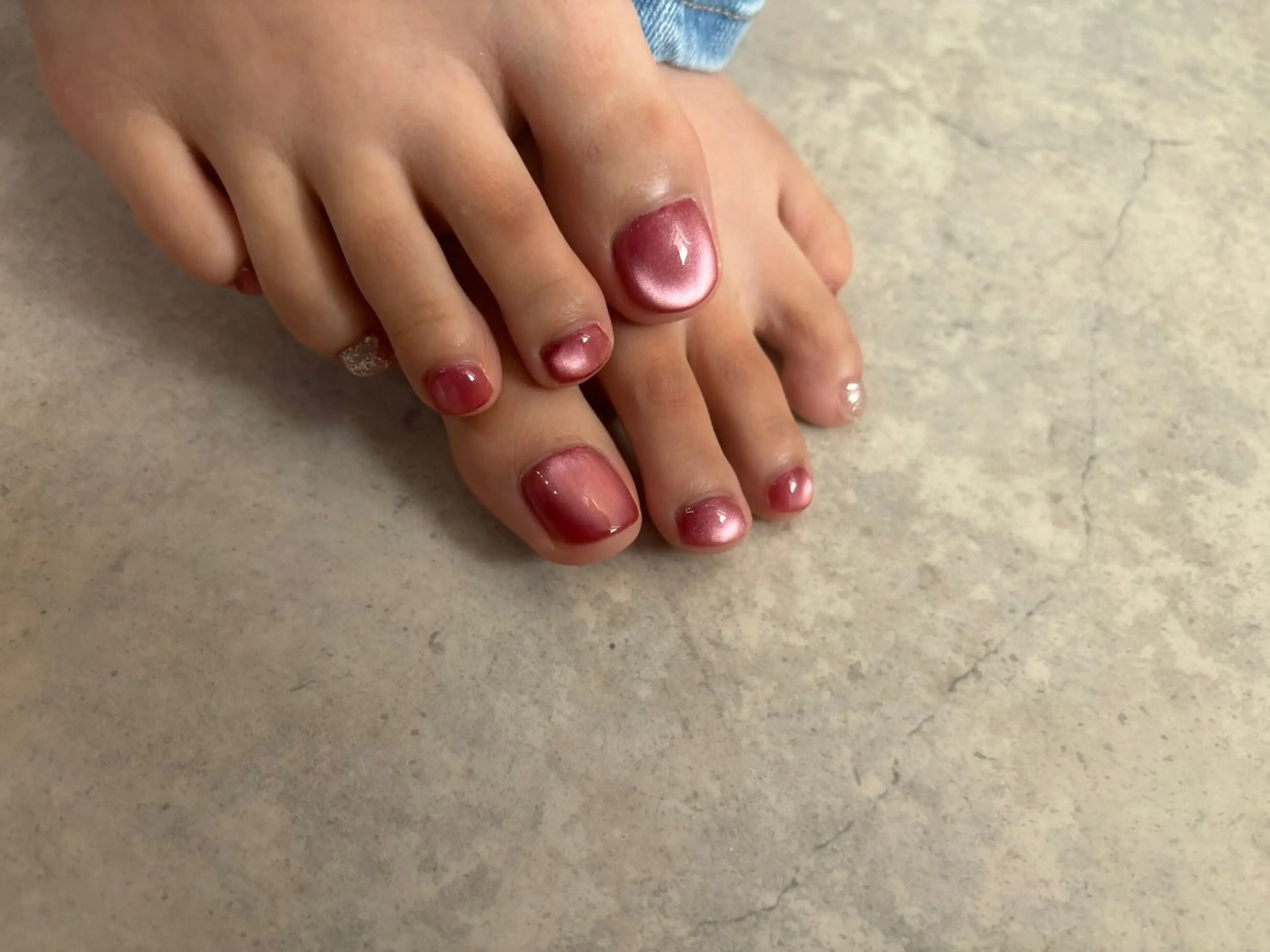 ネイル フットネイル マグネットネイル nailatelier elsol.所属・atelier elsol.のネイルデザイン