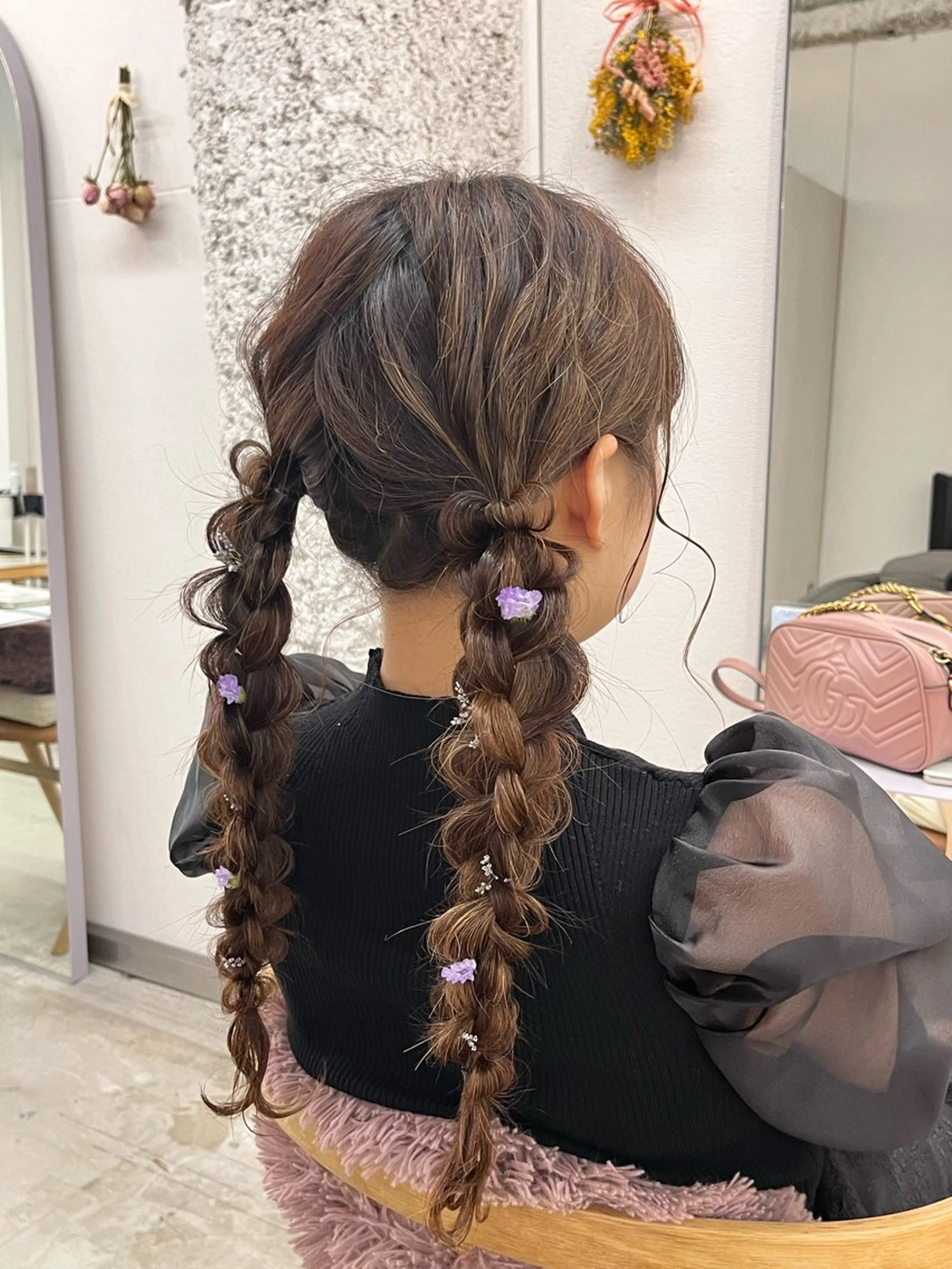 ロング カラー 暖色カラー／ ヘアセット🌛櫻井舞のヘアスタイル