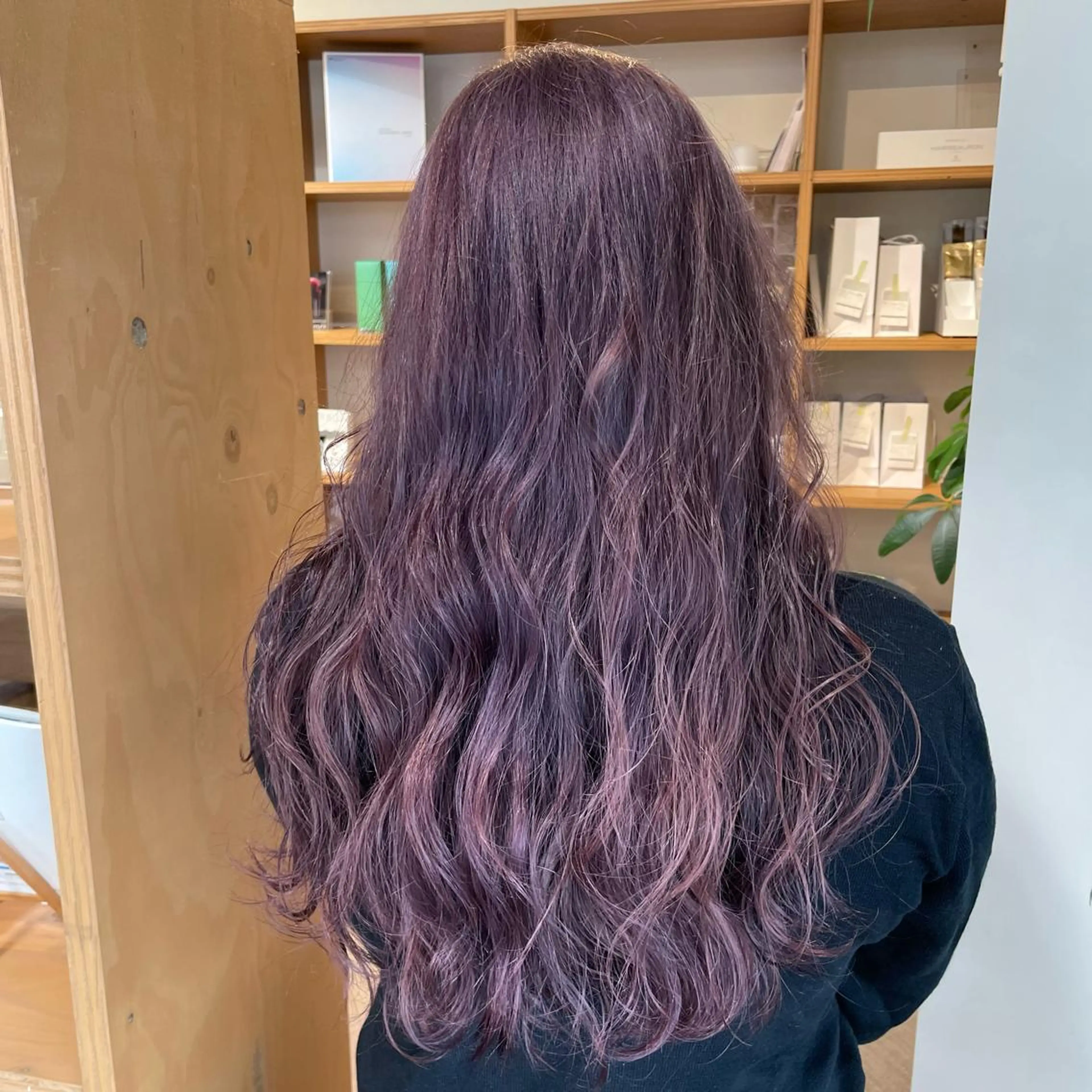 ロング カラー 透明感カラー ラベンダーカラー piLLon/ RYUKAのヘアスタイル