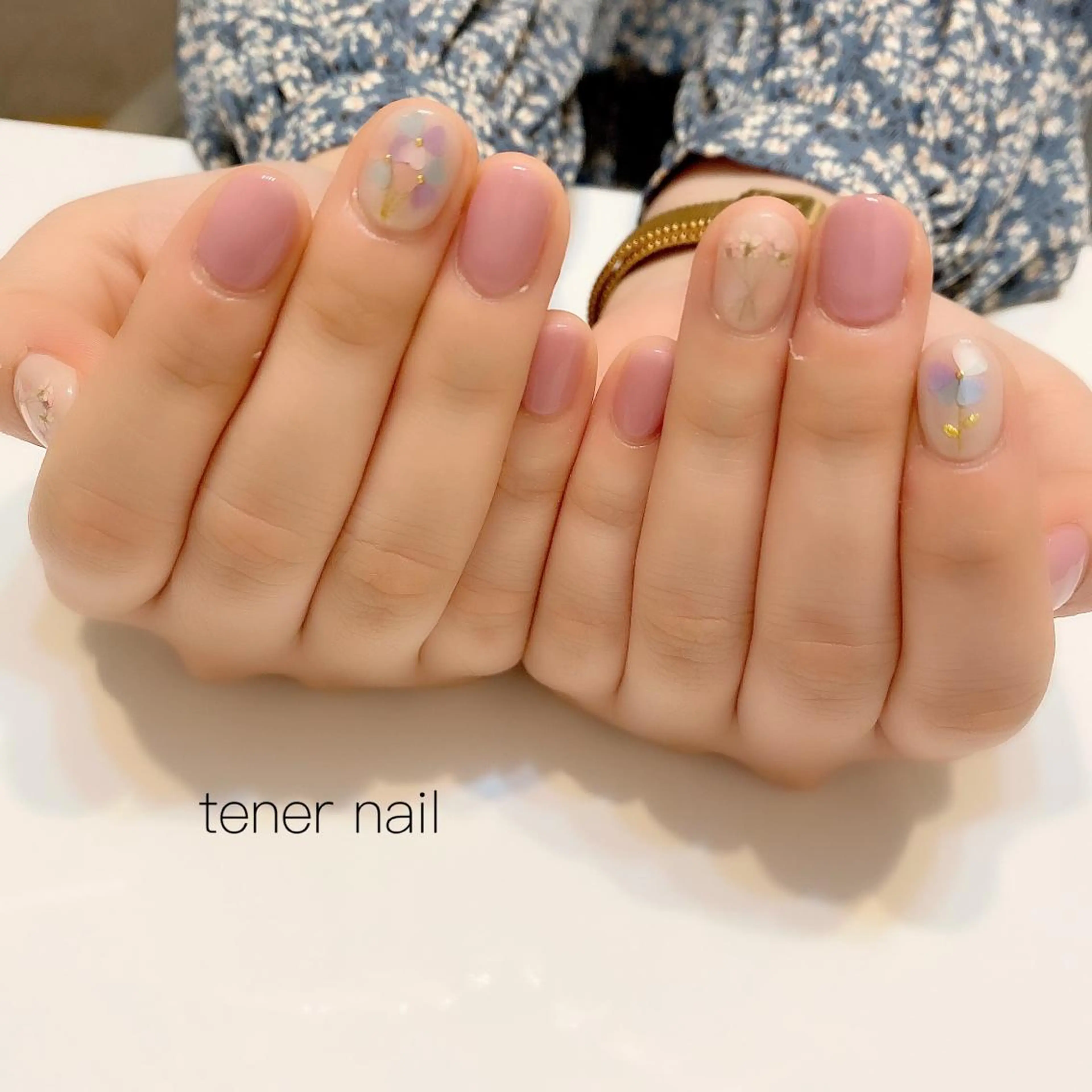 ネイル フラワーネイル tener  nail  テネルネイル所属・テネルネイル tener nailのネイルデザイン