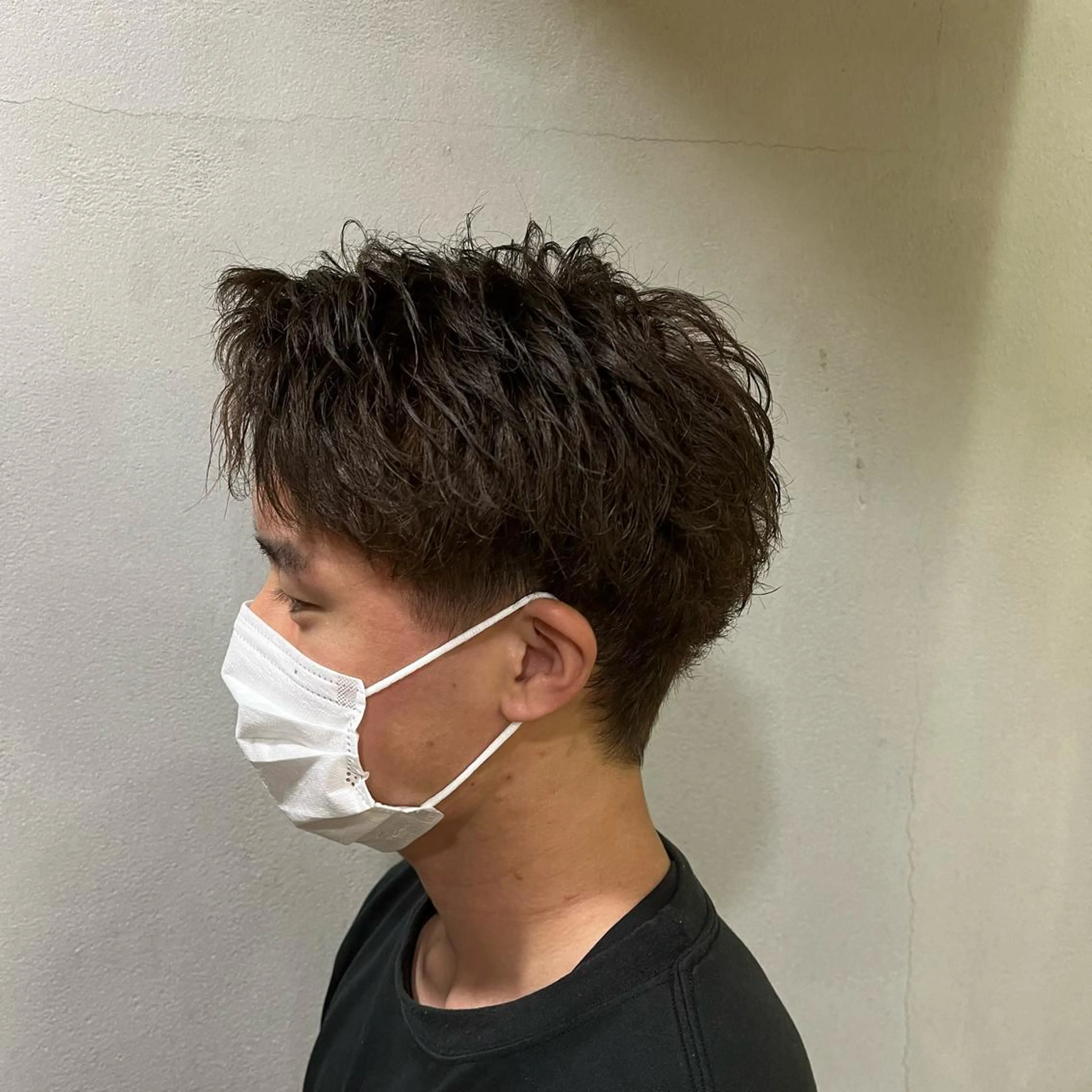 メンズ アキト/ メンズ/透明感暗髪のヘアスタイル