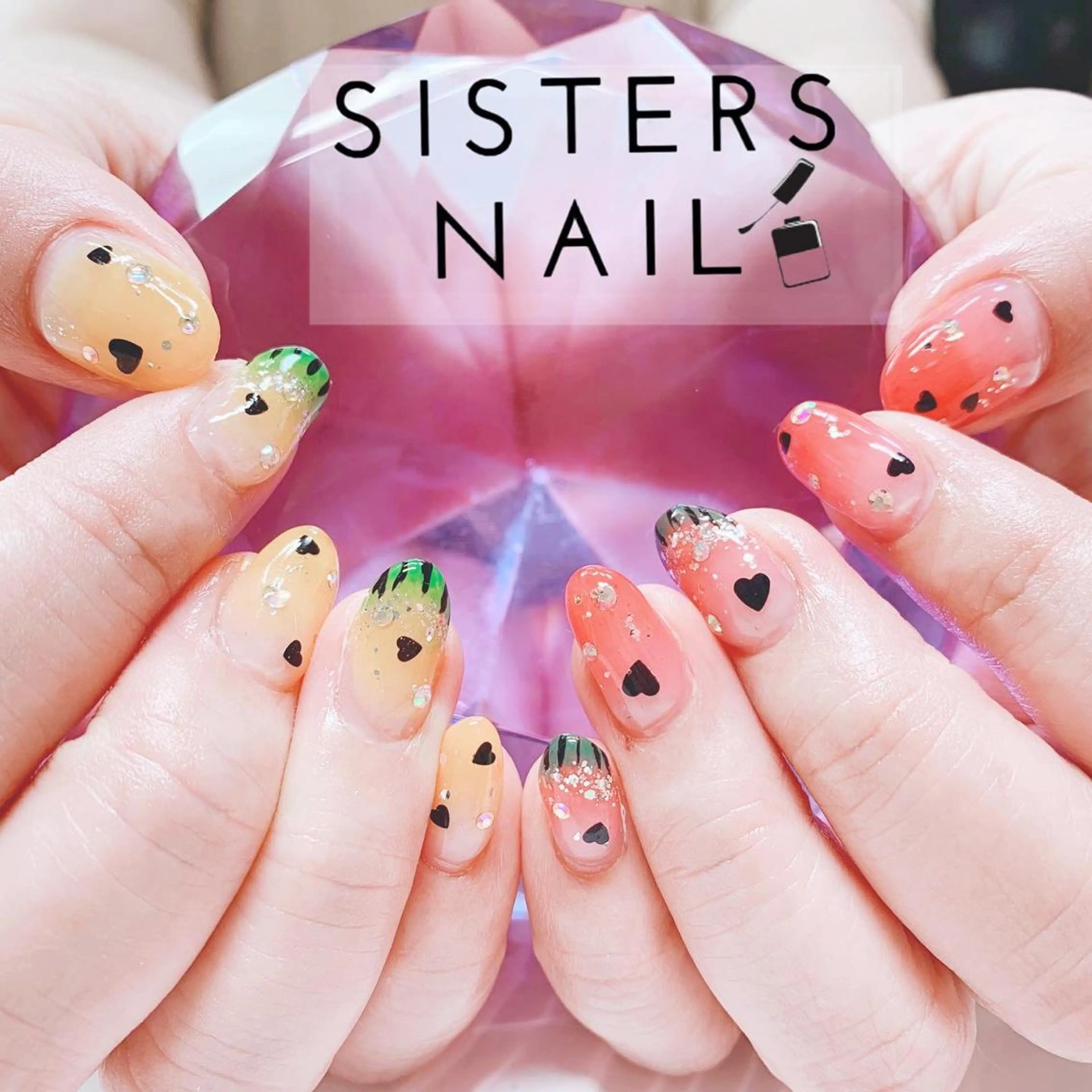 ネイル ハンドネイル ハンドケア sisters nail.fのネイルデザイン