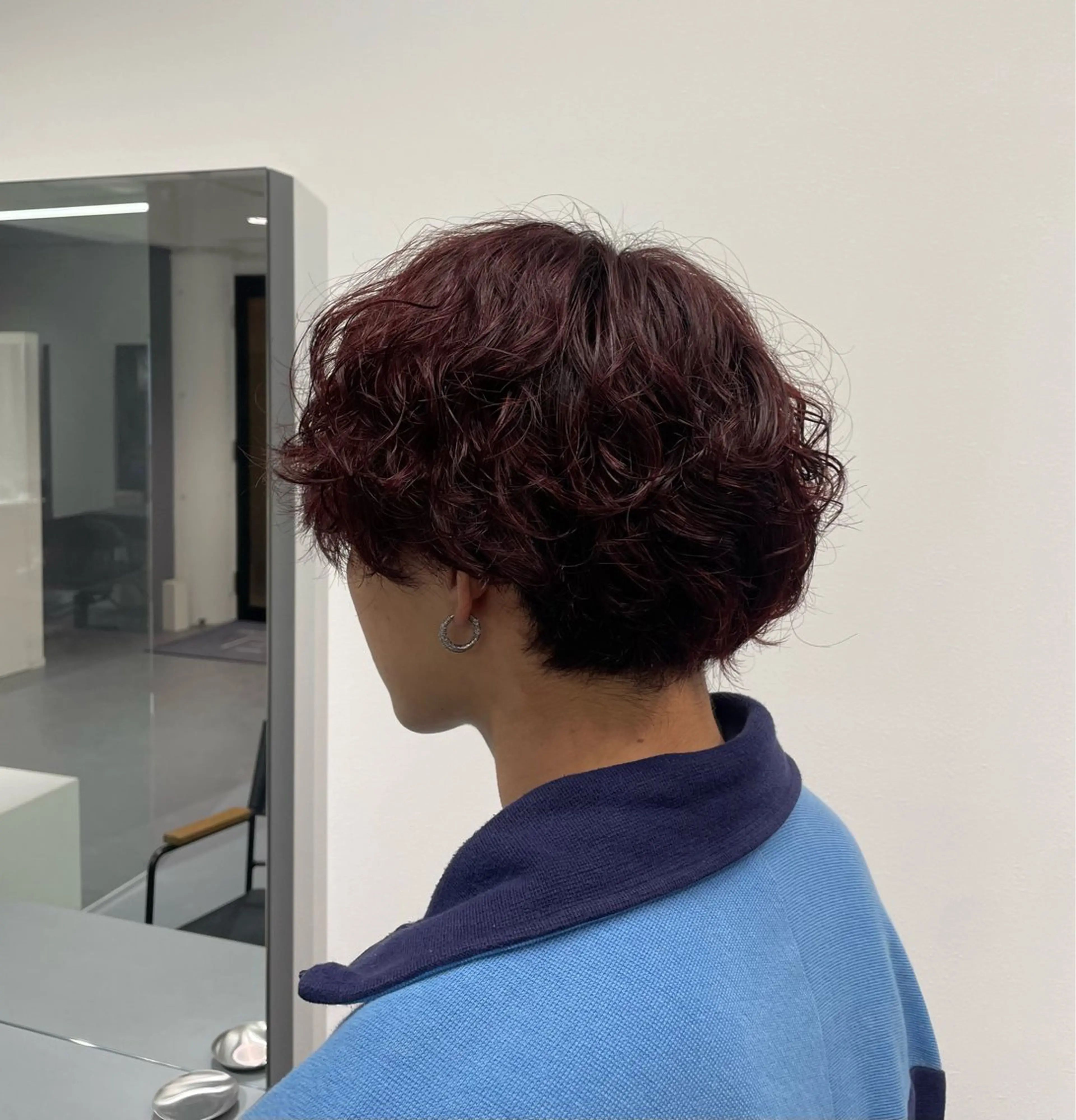 カラー パーマ メンズ ヘアカラー LEF所属・松崎 真衣のヘアスタイル