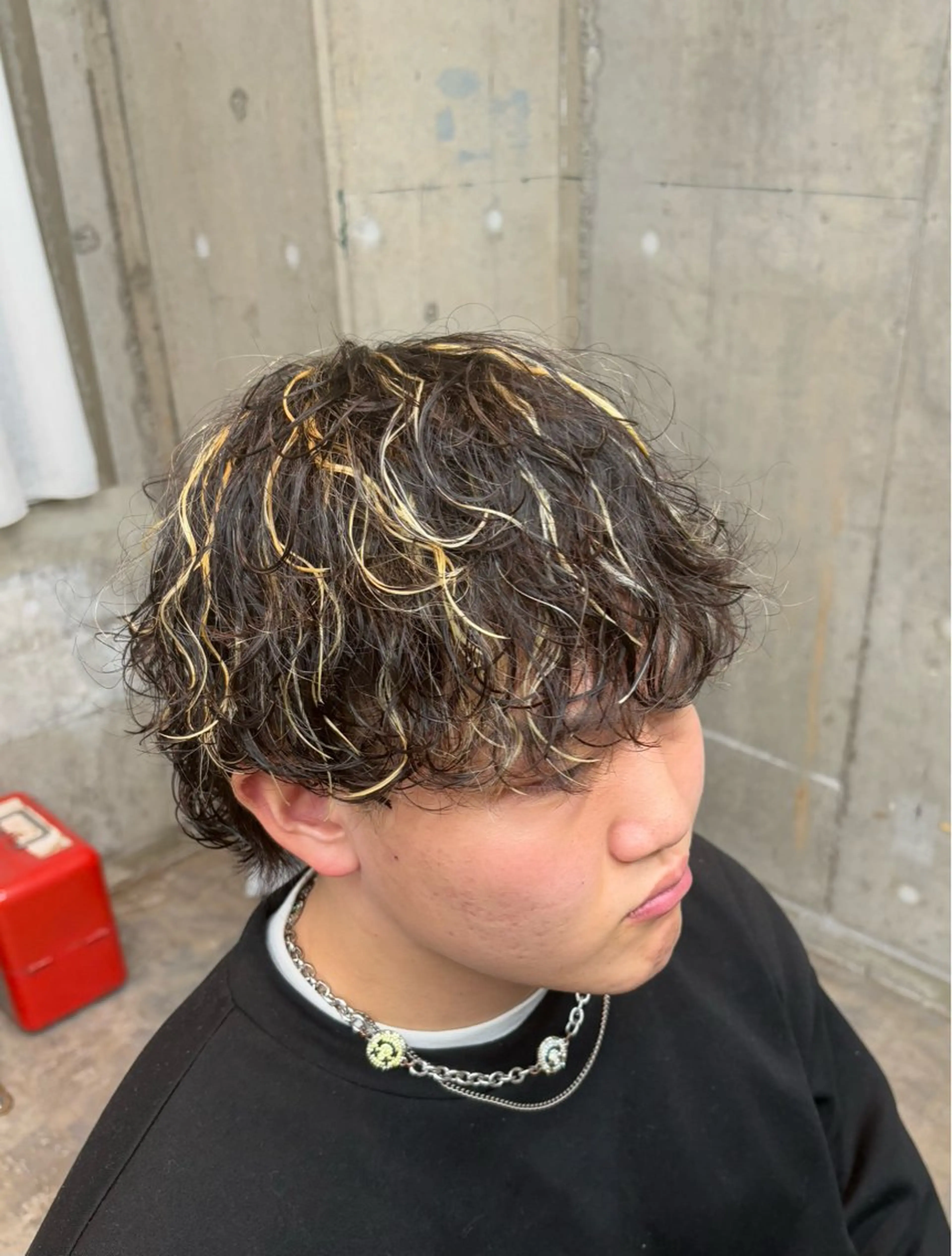 ショート カラー パーマ メンズ 🎧【パーマ師】 SOUMA🎧のヘアスタイル