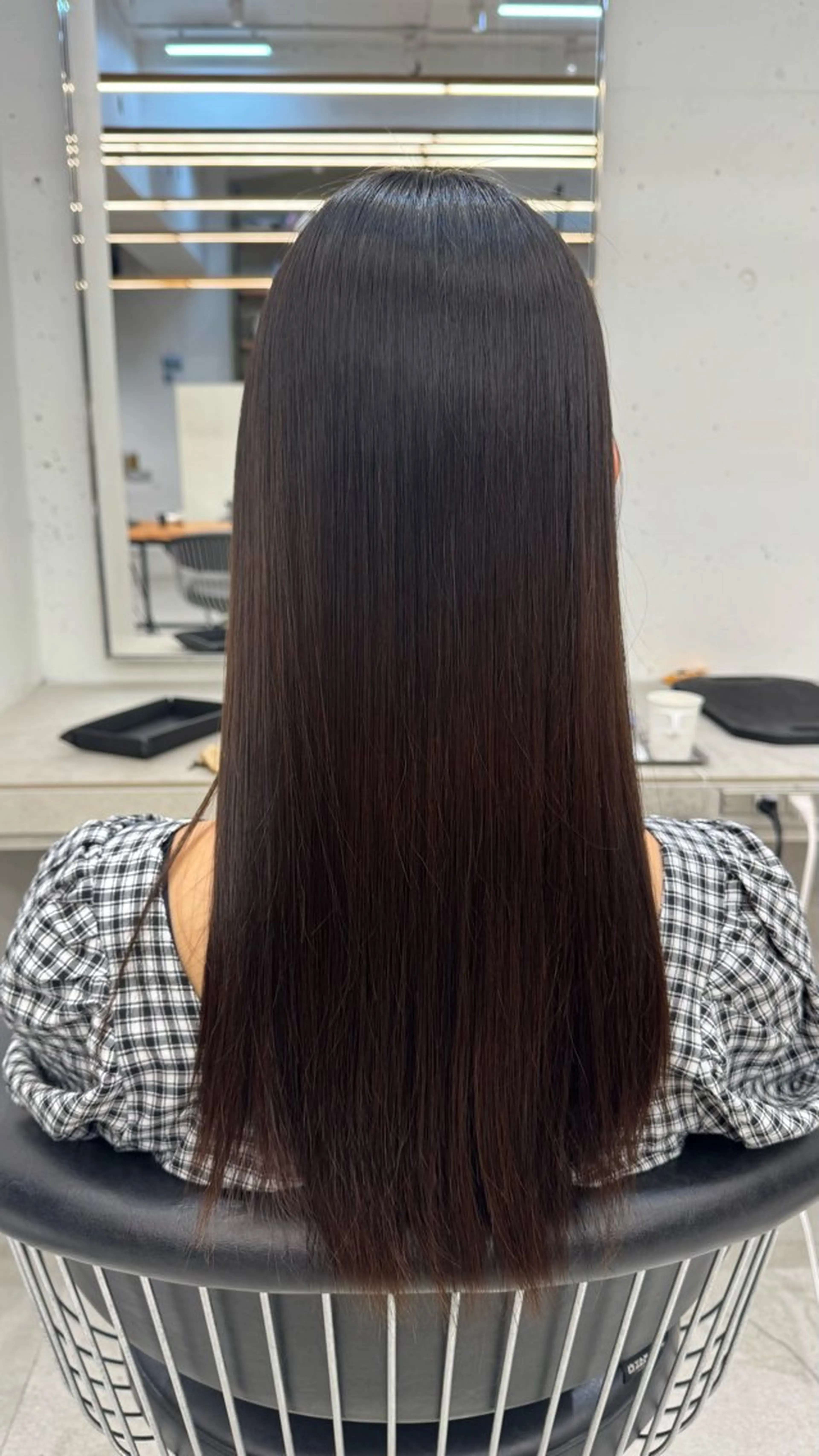 ロング 縮毛矯正 sweetroom平塚所属・⭐️縮毛矯正 氷室翔也カラー⭐️のヘアスタイル