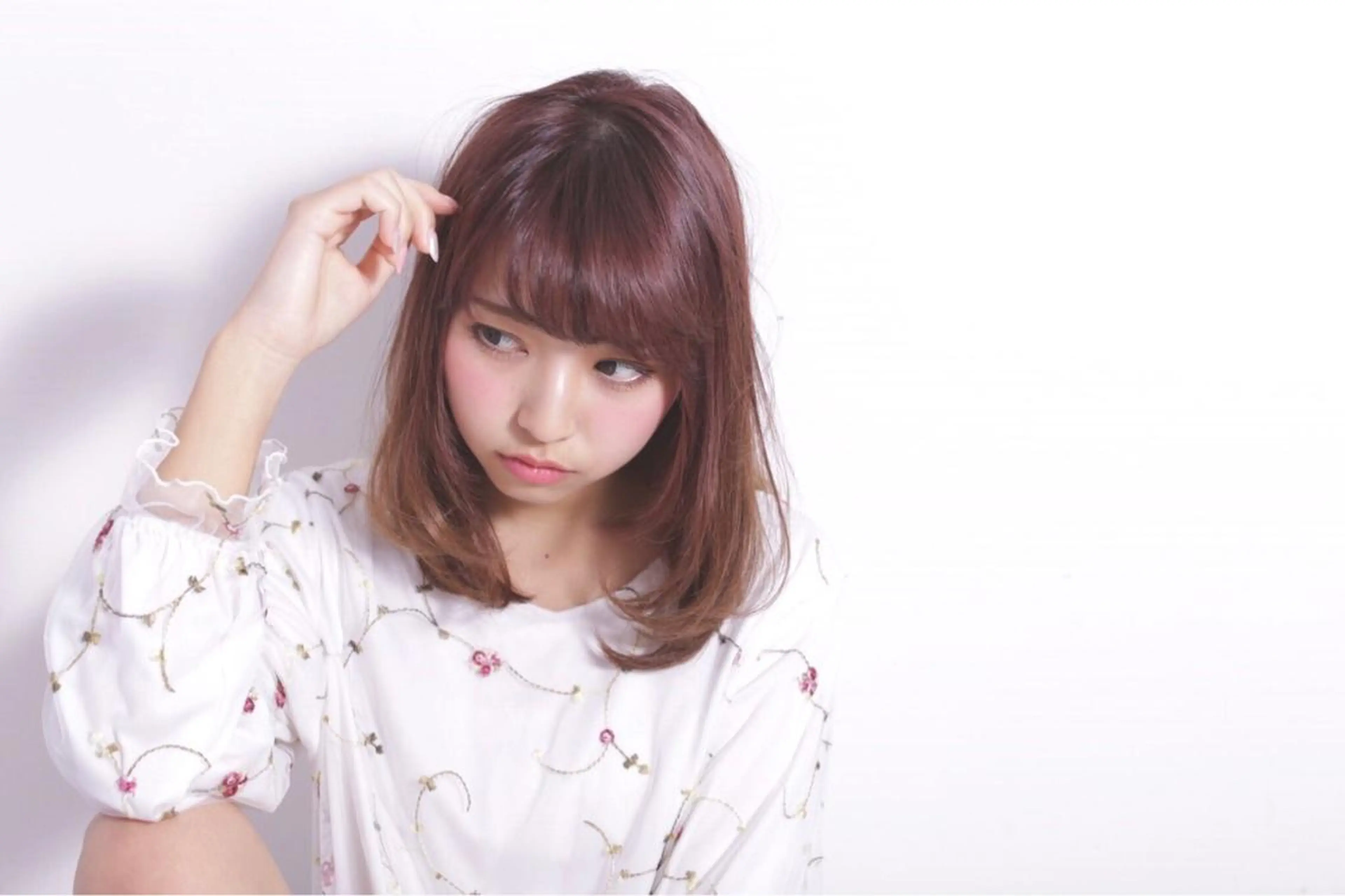 セミロング カラー 【天満1艶髪】潤艶/ 髪質改善🌹釣本竜哉のヘアスタイル