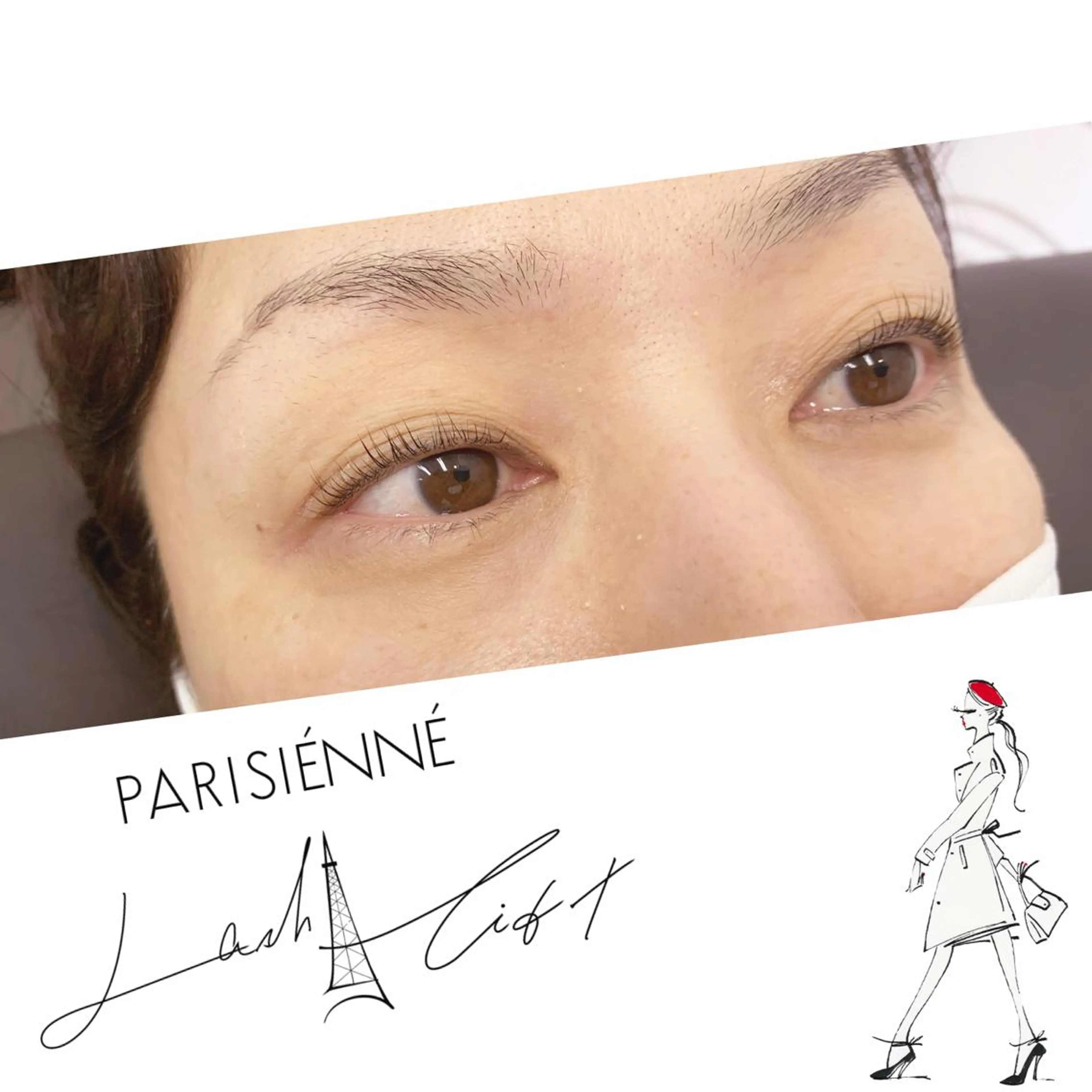 マツエク・マツパ パリジェンヌラッシュリフト プロカラーカレン 藤井寺所属・プロカラーカレン 藤井寺店のマツエク・マツパデザイン