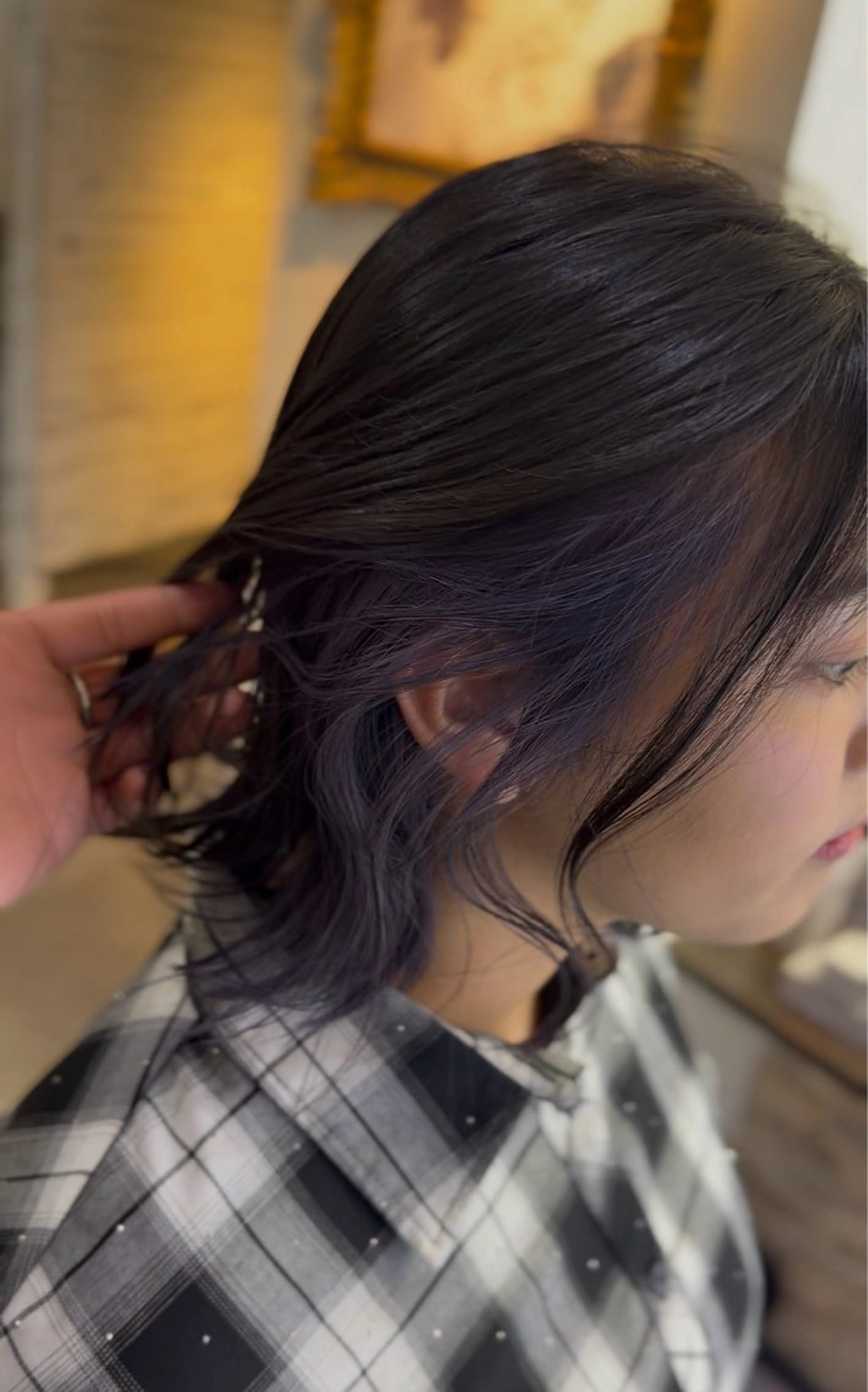 ショート カット ヘアカラー トリートメント 飯星慧斗 /ブリーチ、縮毛矯正のヘアスタイル