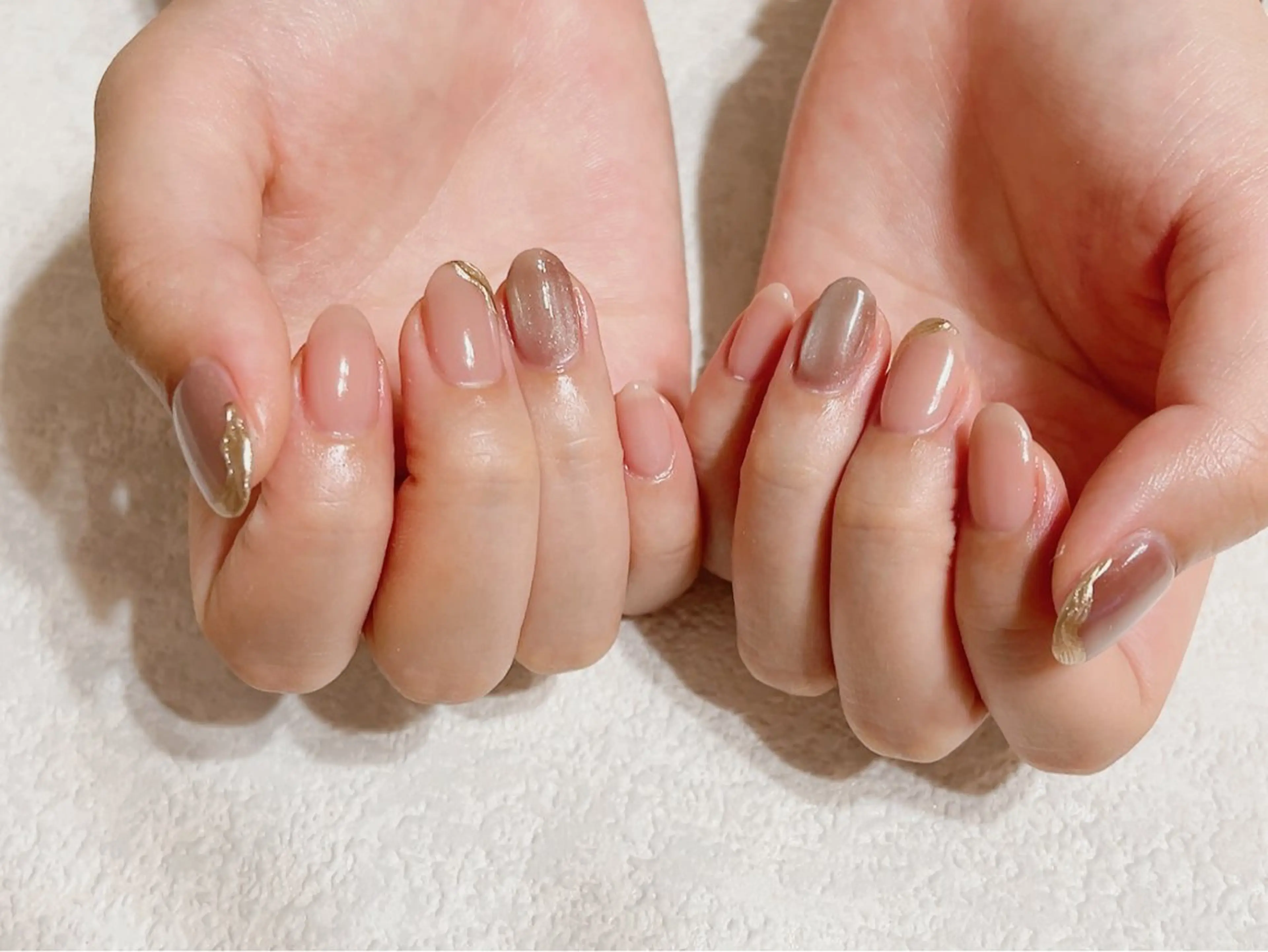 ネイル ジェルネイル メンズネイル パラジェル 夏ネイル ワンホンネイル ハンドネイル kikinail 溝の口のネイルデザイン