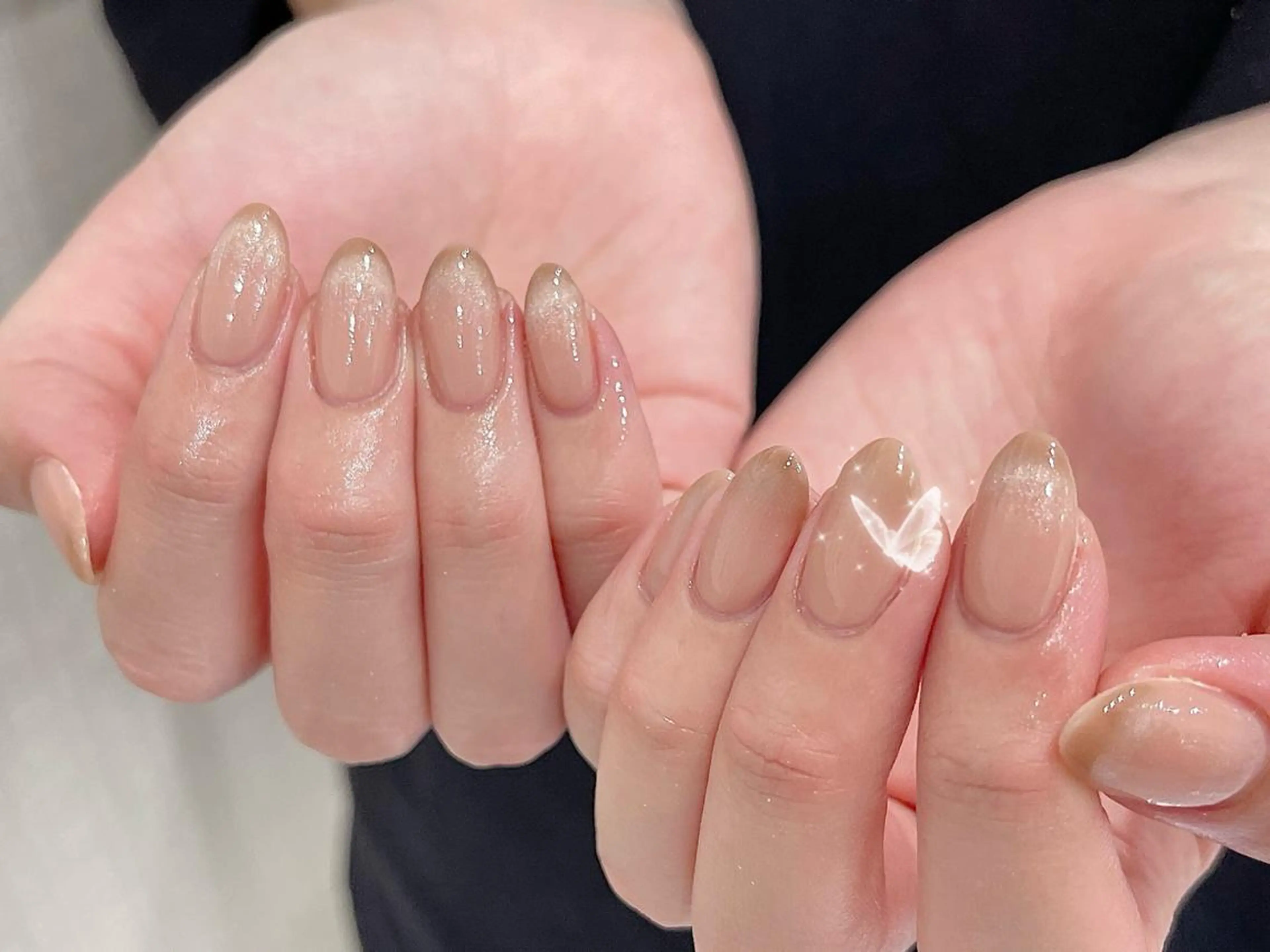 ネイル 持ち込み 🦋y y Nail 🤍のネイルデザイン