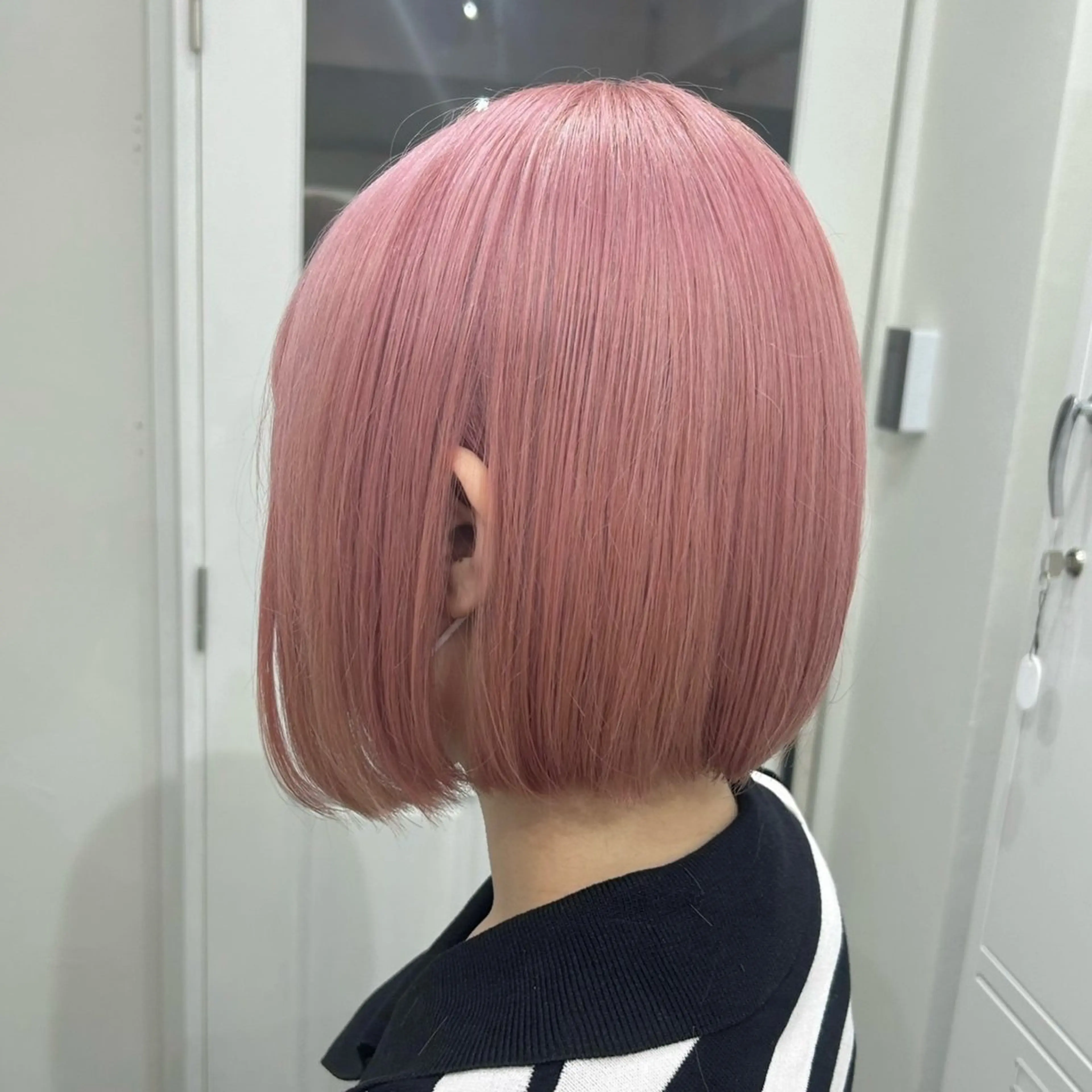 ショート カラー ハイトーン/ウルフ /エクステ/ましろのヘアスタイル