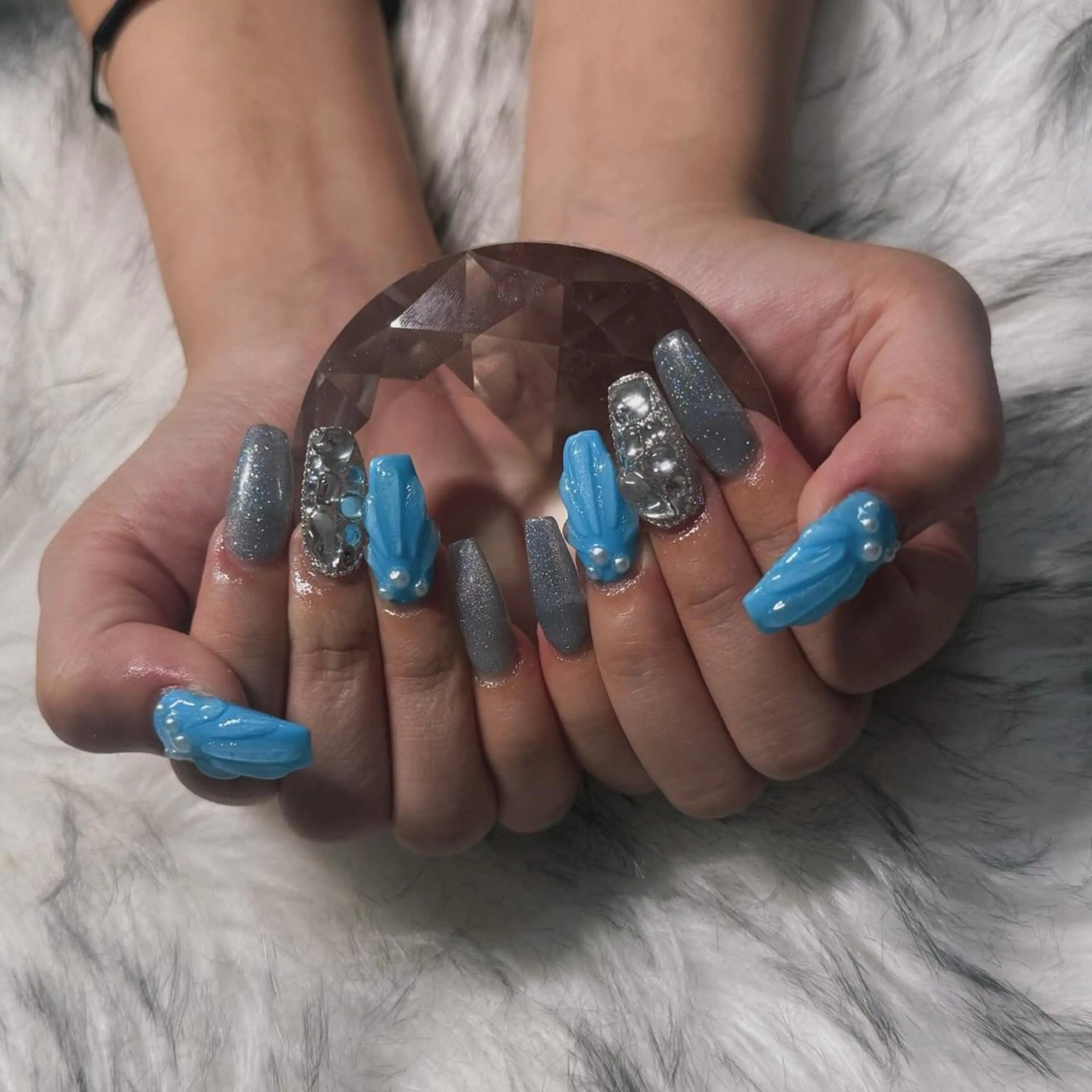 ロング ハンドネイル mao .のネイルデザイン