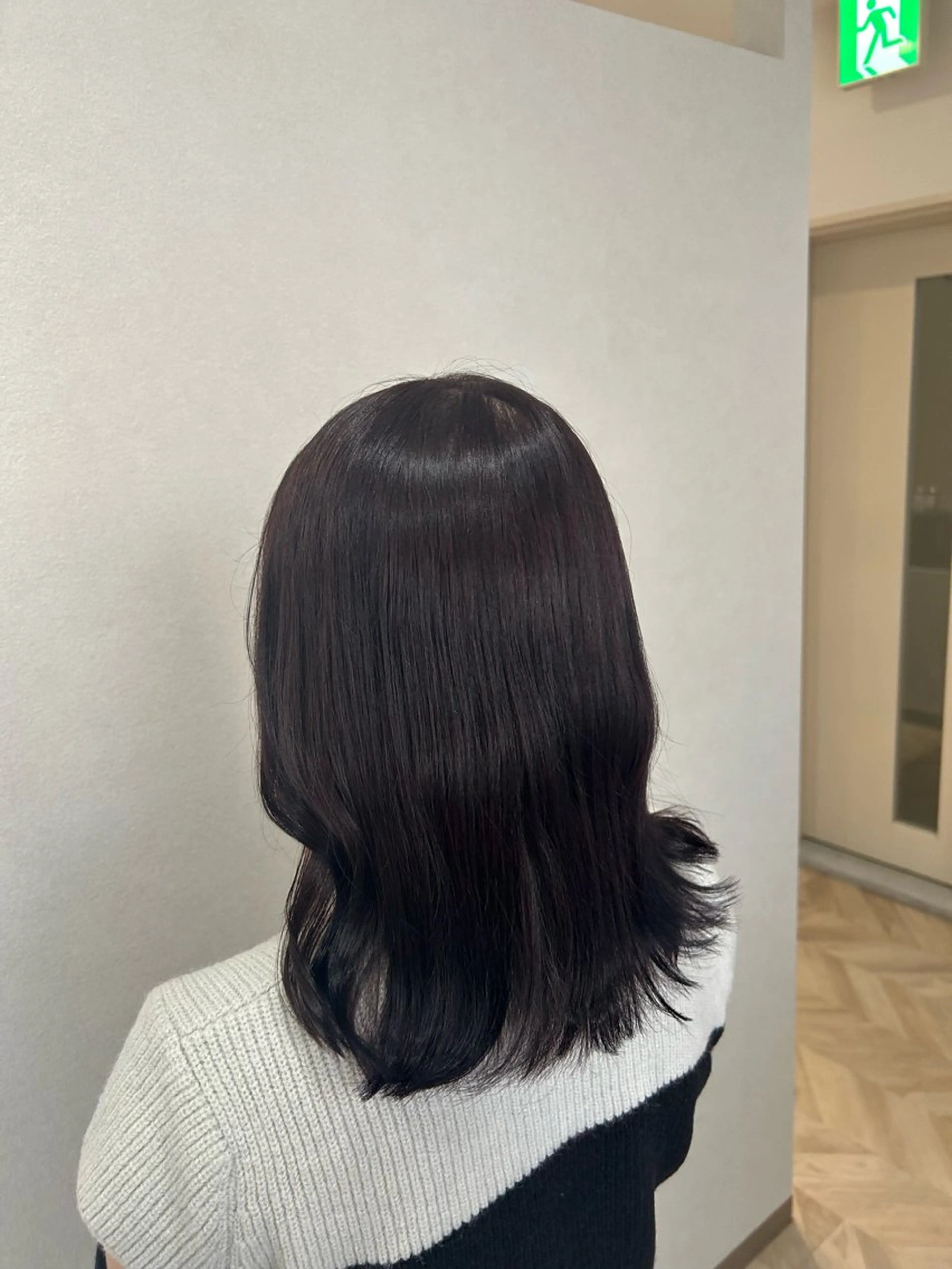 ミディアム Marin🫐/ 名駅/レイヤーカットのヘアスタイル