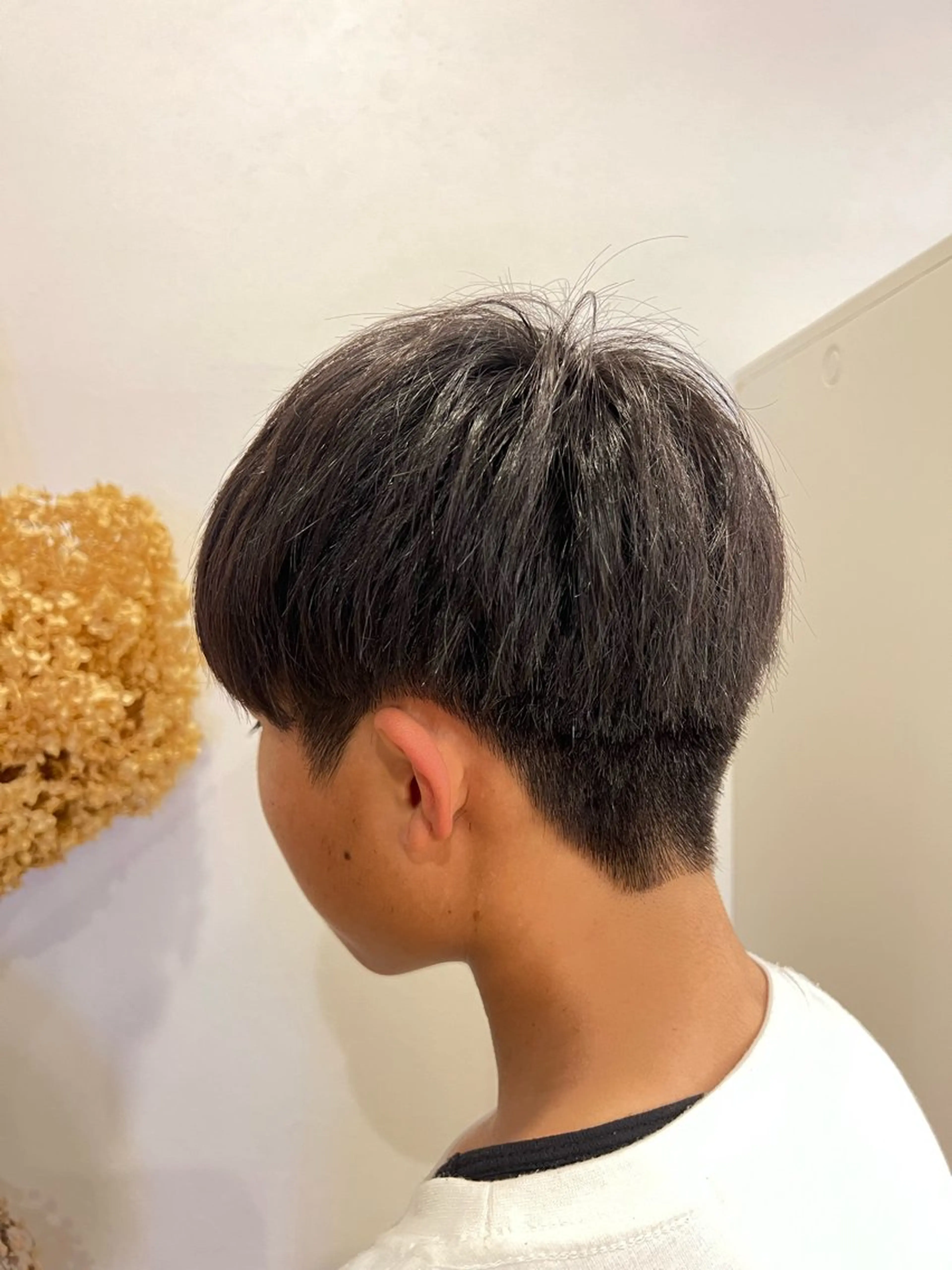 ショート 【本陣】カット モデル/朝岡 慧のヘアスタイル