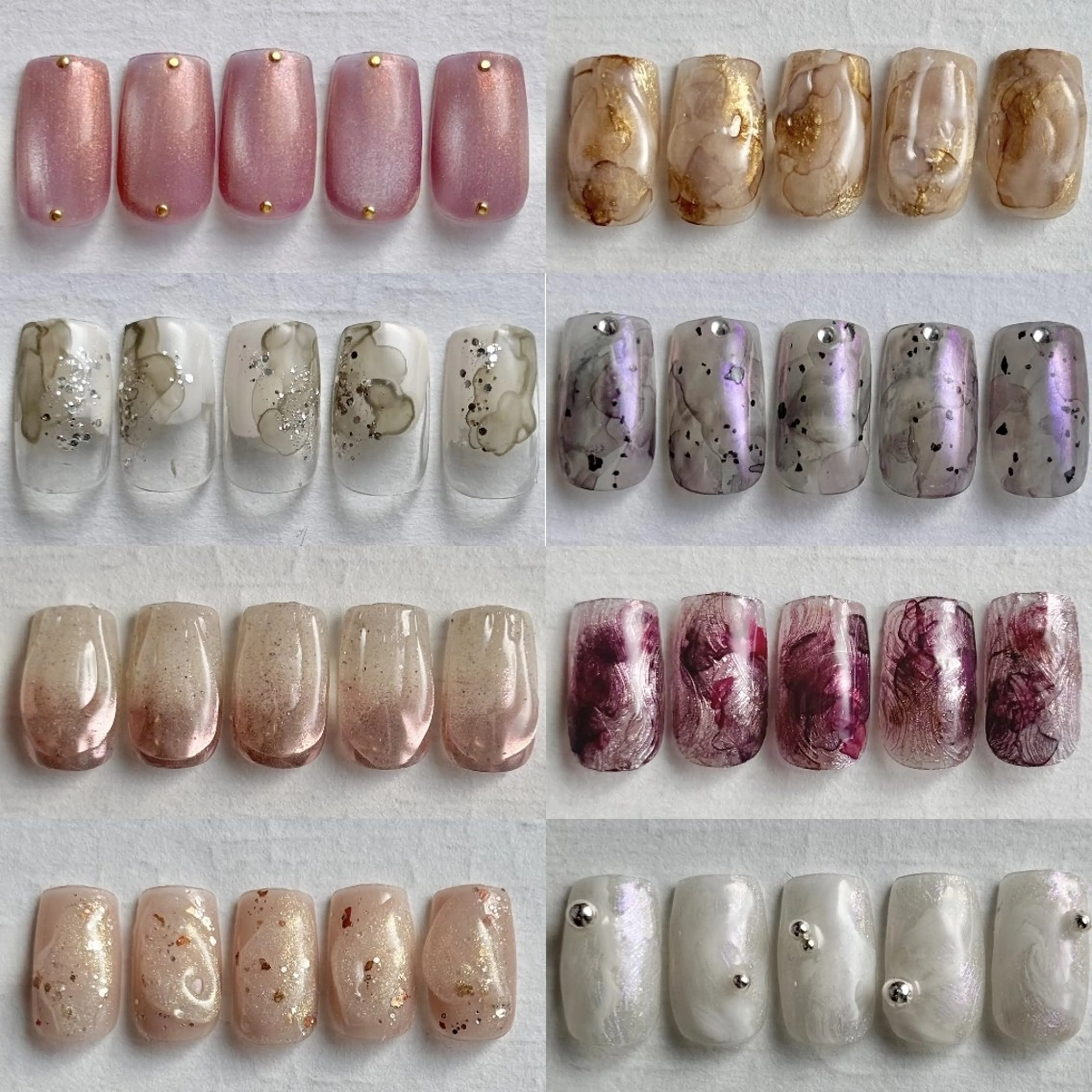 ネイル アートネイル ジェルネイル マグネットネイル ニュアンスネイル ワンカラーネイル ハンドネイル muum_nail 新宿2分 三丁目1分のネイルデザイン