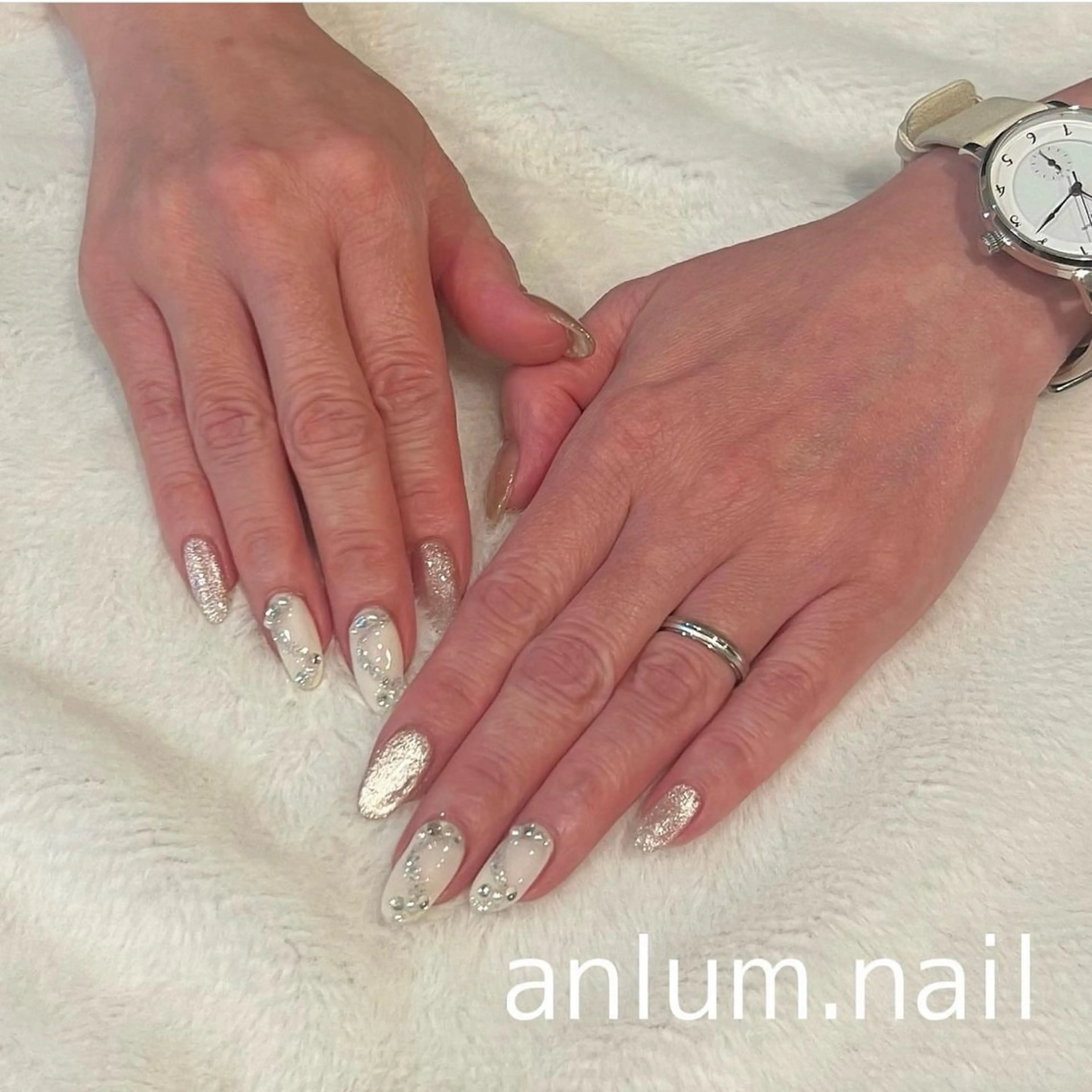 ネイル ハンドネイル anlum.nail shuriのネイルデザイン