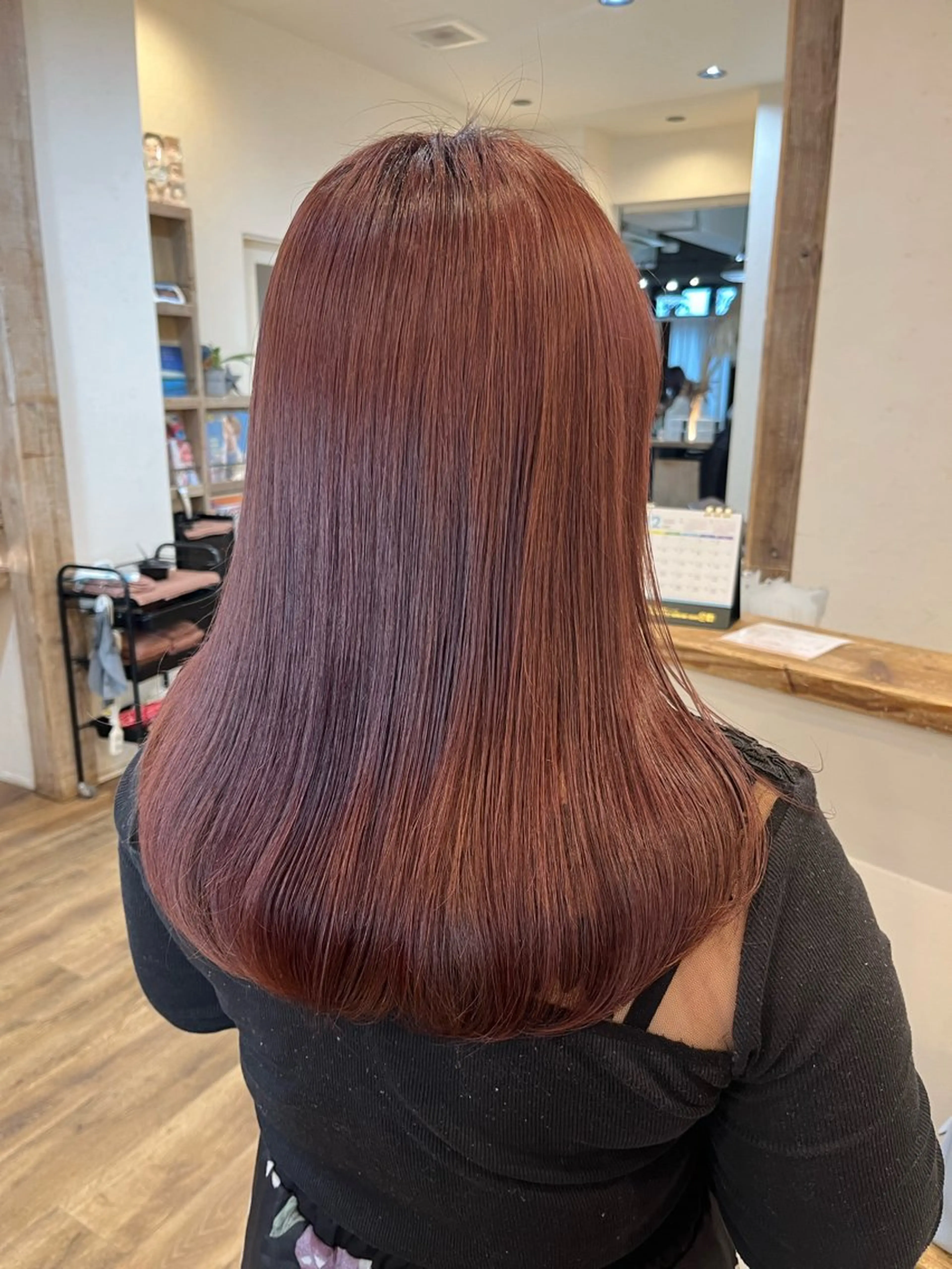 ロング 暖色＊ベージュ ＊くらたあやかのヘアスタイル