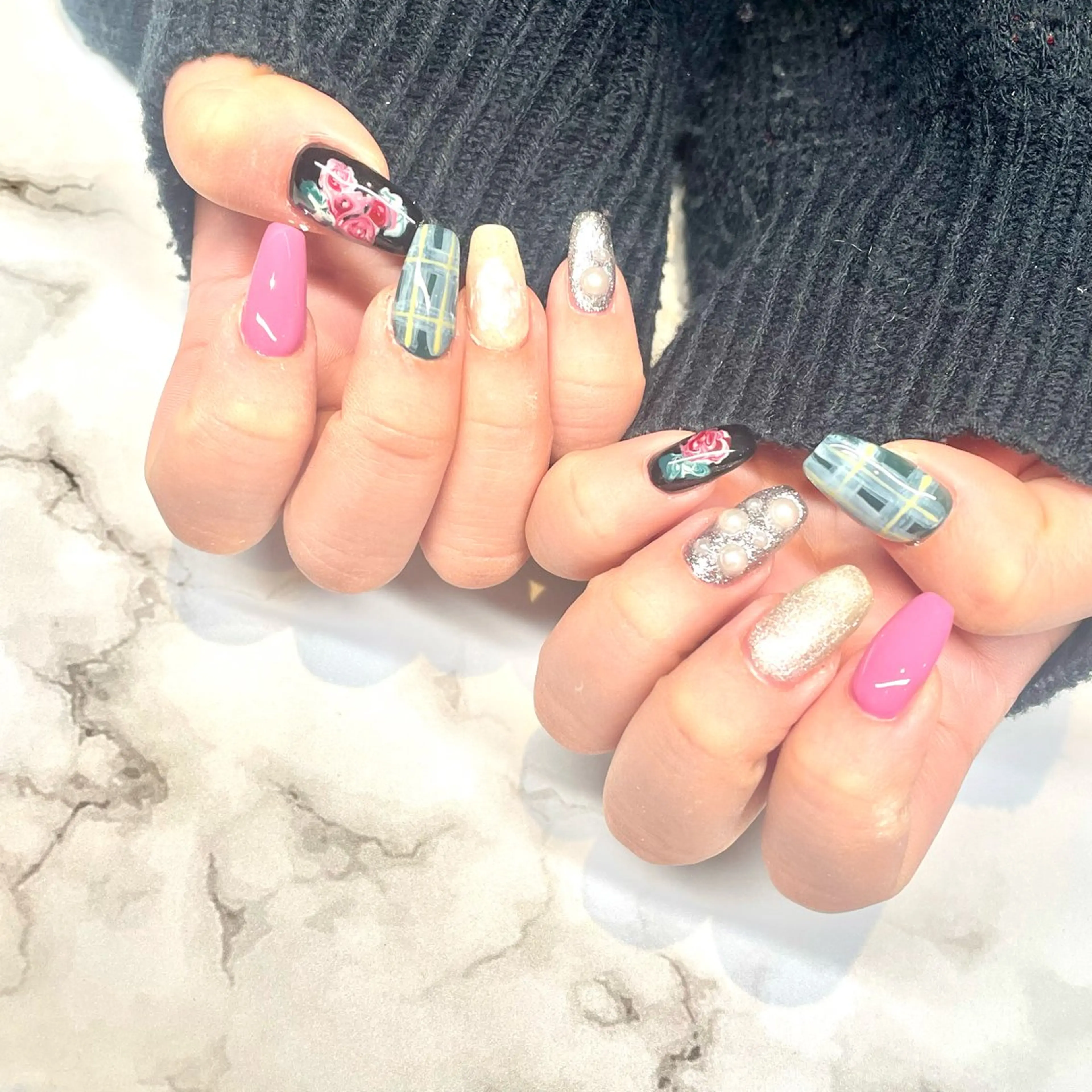 ネイル bea  merci所属・beamerci🌼 SHIORIのネイルデザイン