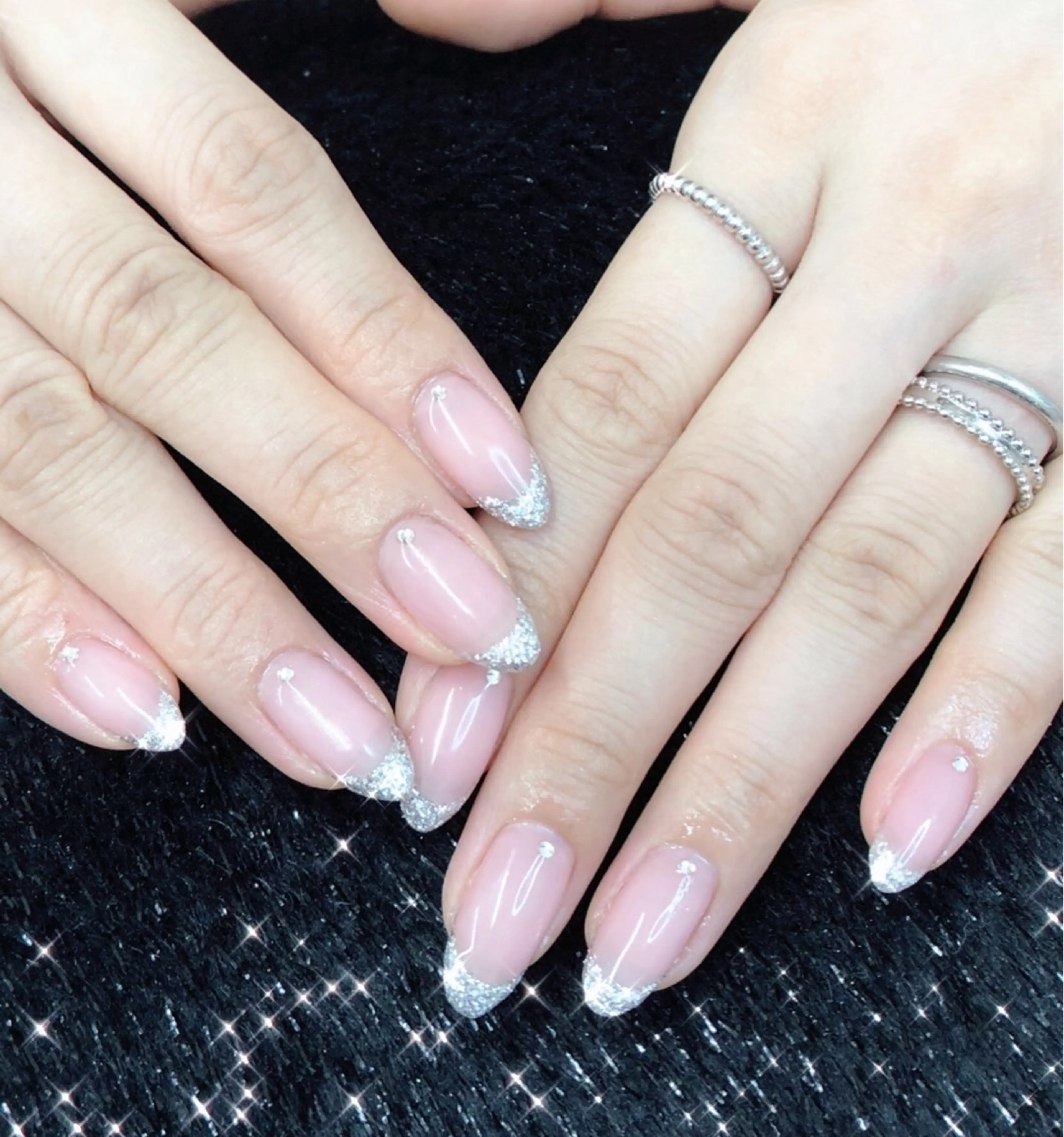 ネイル べっ甲ネイル 長さ出し フレンチネイル ジェルネイル 韓国ネイル ハンドネイル ハンドケア 大門浜松町 ネイルのネイルデザイン