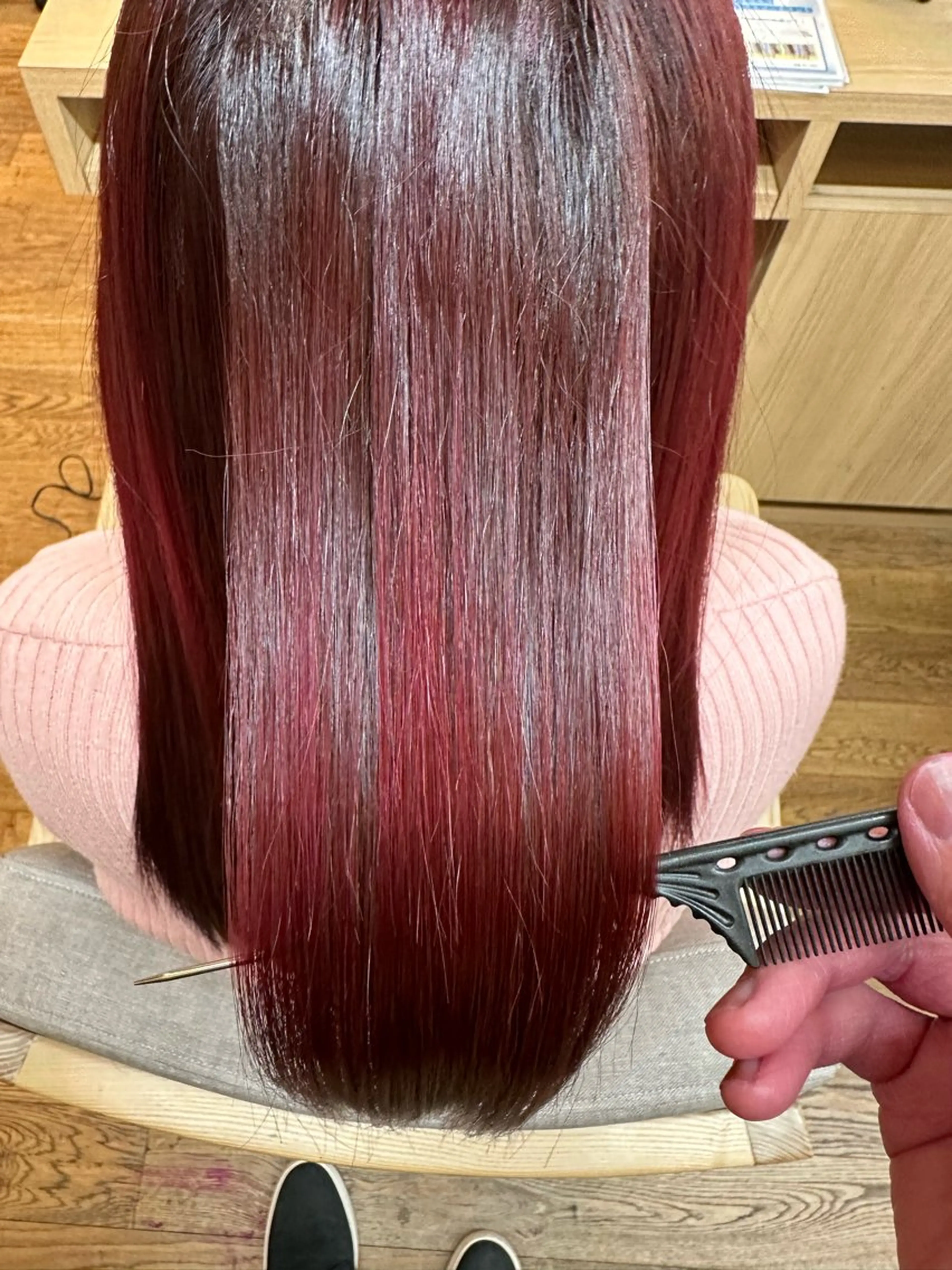 ロング カラー トリートメント ナチュラルカラー✨ SHINYAのヘアスタイル