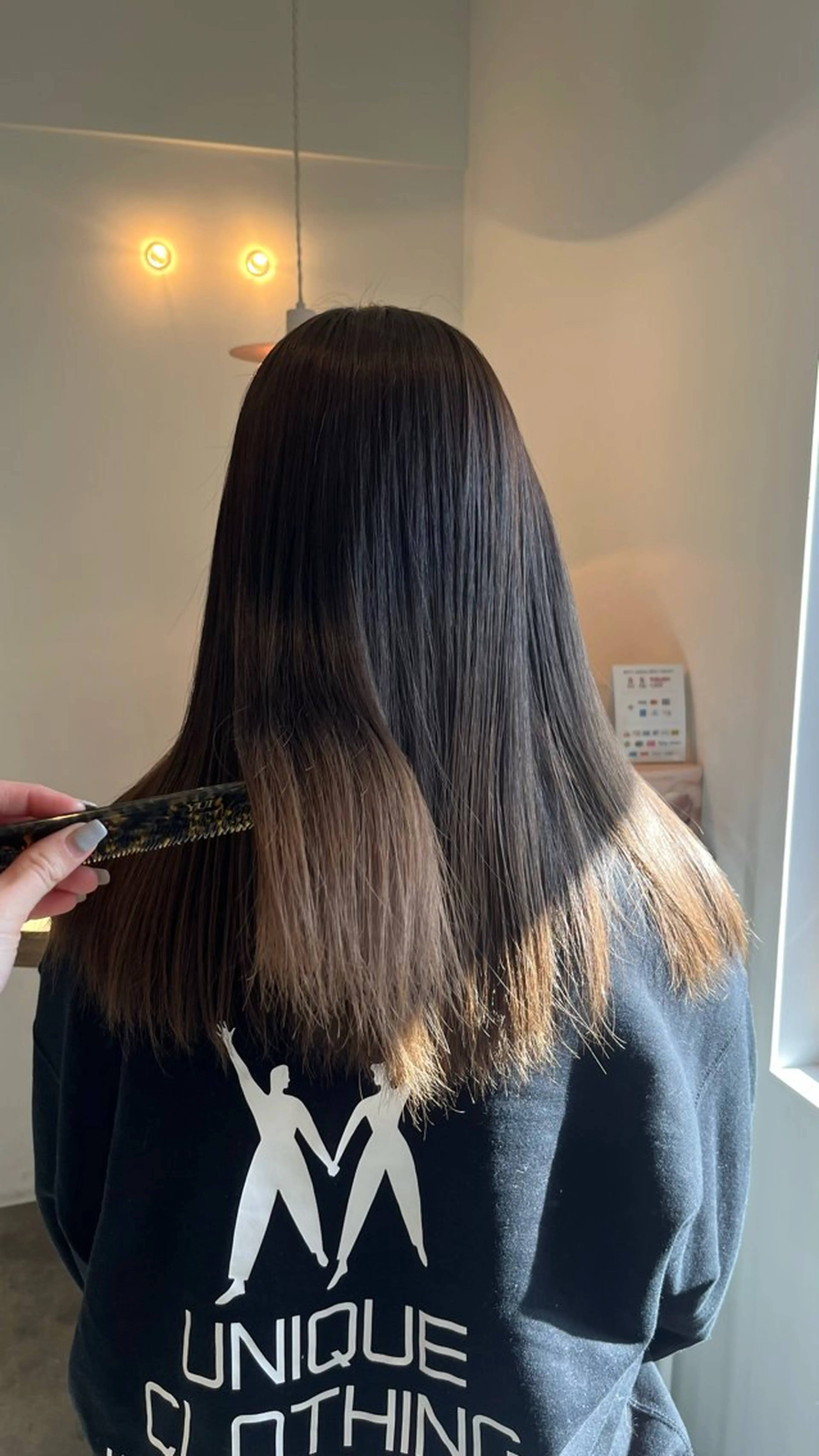 セミロング トリートメント トリートメント YUI／レイヤー カット/透明感カラーのヘアスタイル