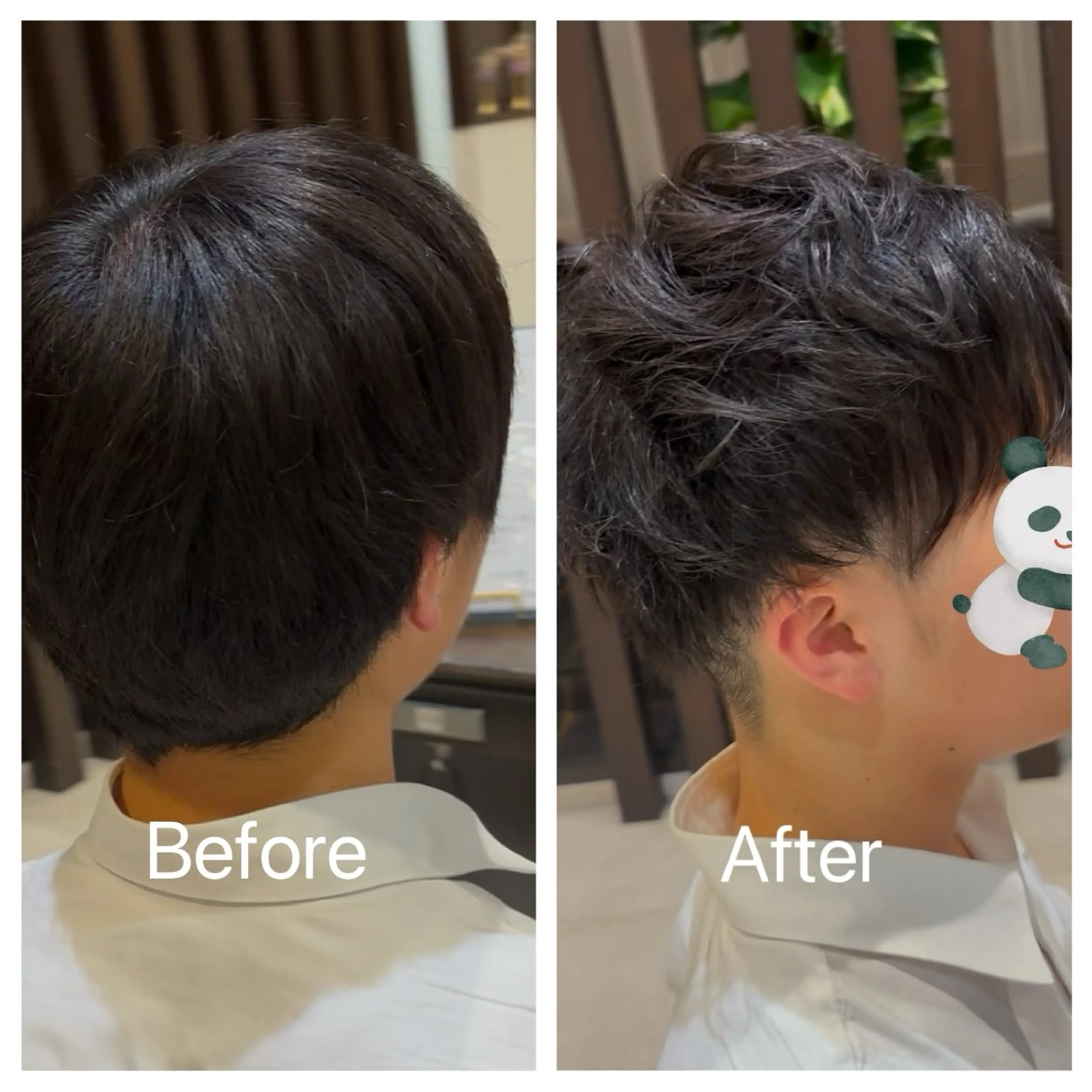 メンズ マッシュ 山田 みかのヘアスタイル